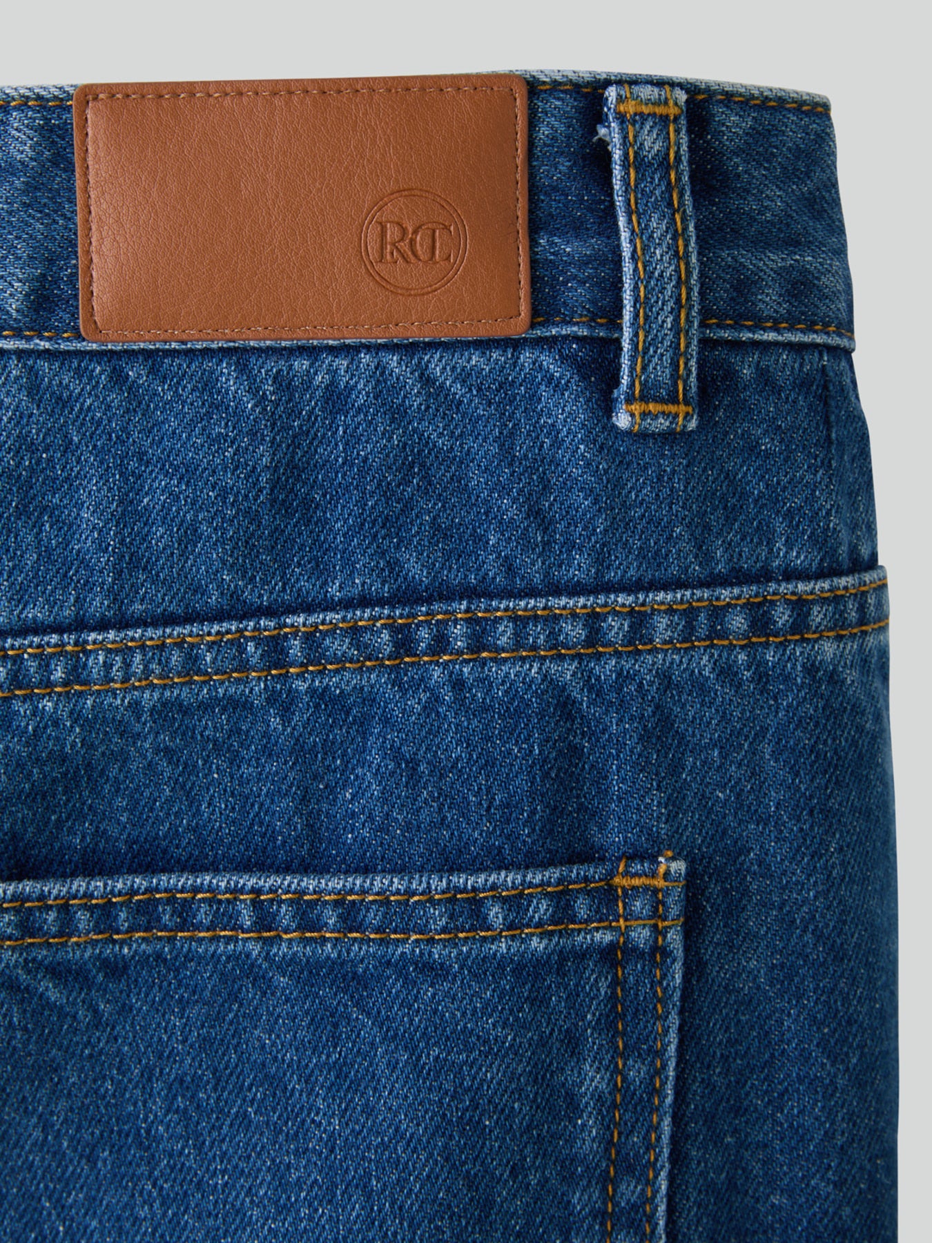 Recto - Straight Fit Denim Pants (Blue) product image 13 | TRAB K-Fashion Australia