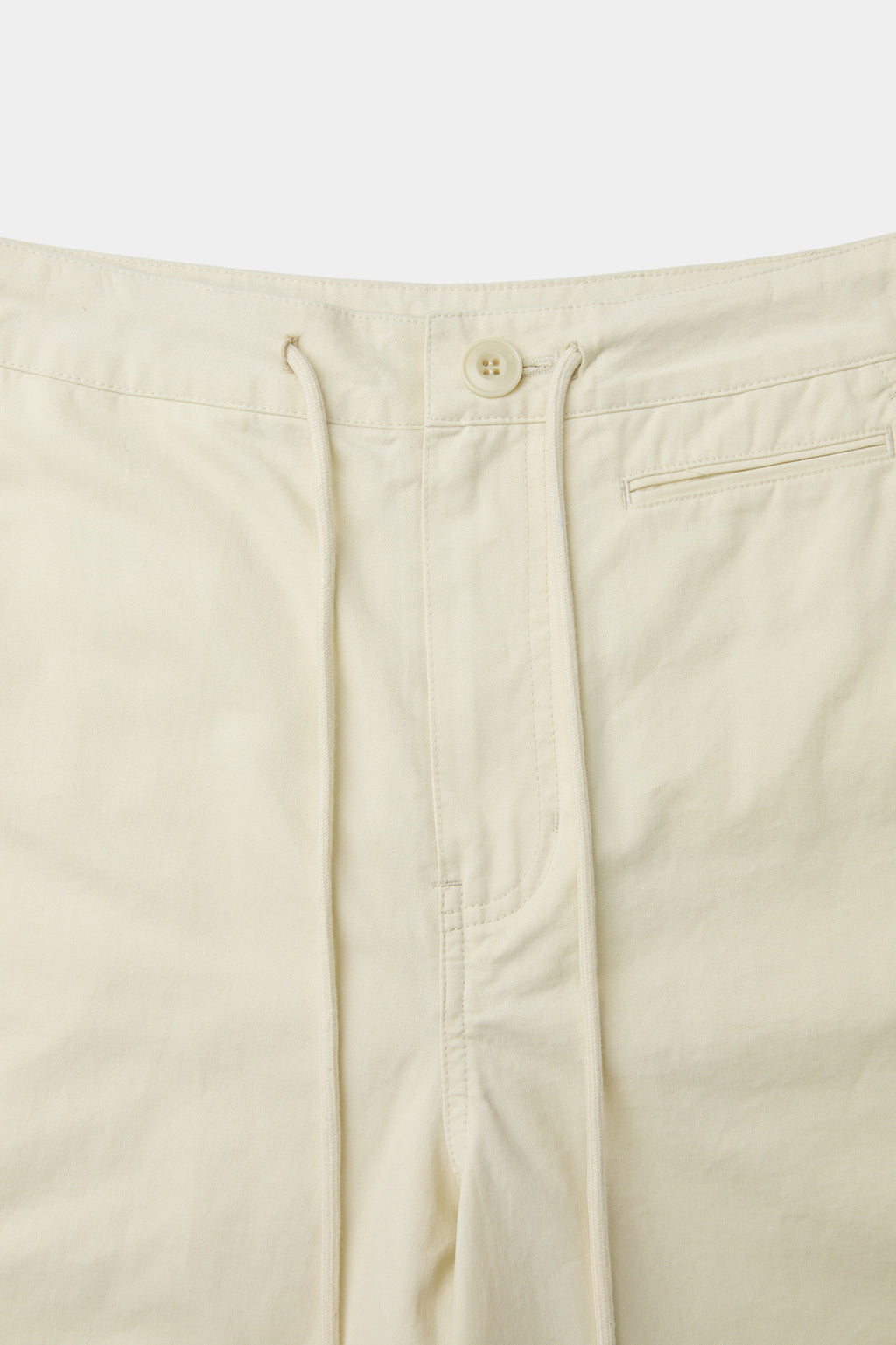 Coor - Cotton Back Panel Easy Pants (Ivory) product image 5 | TRAB K-Fashion Australia