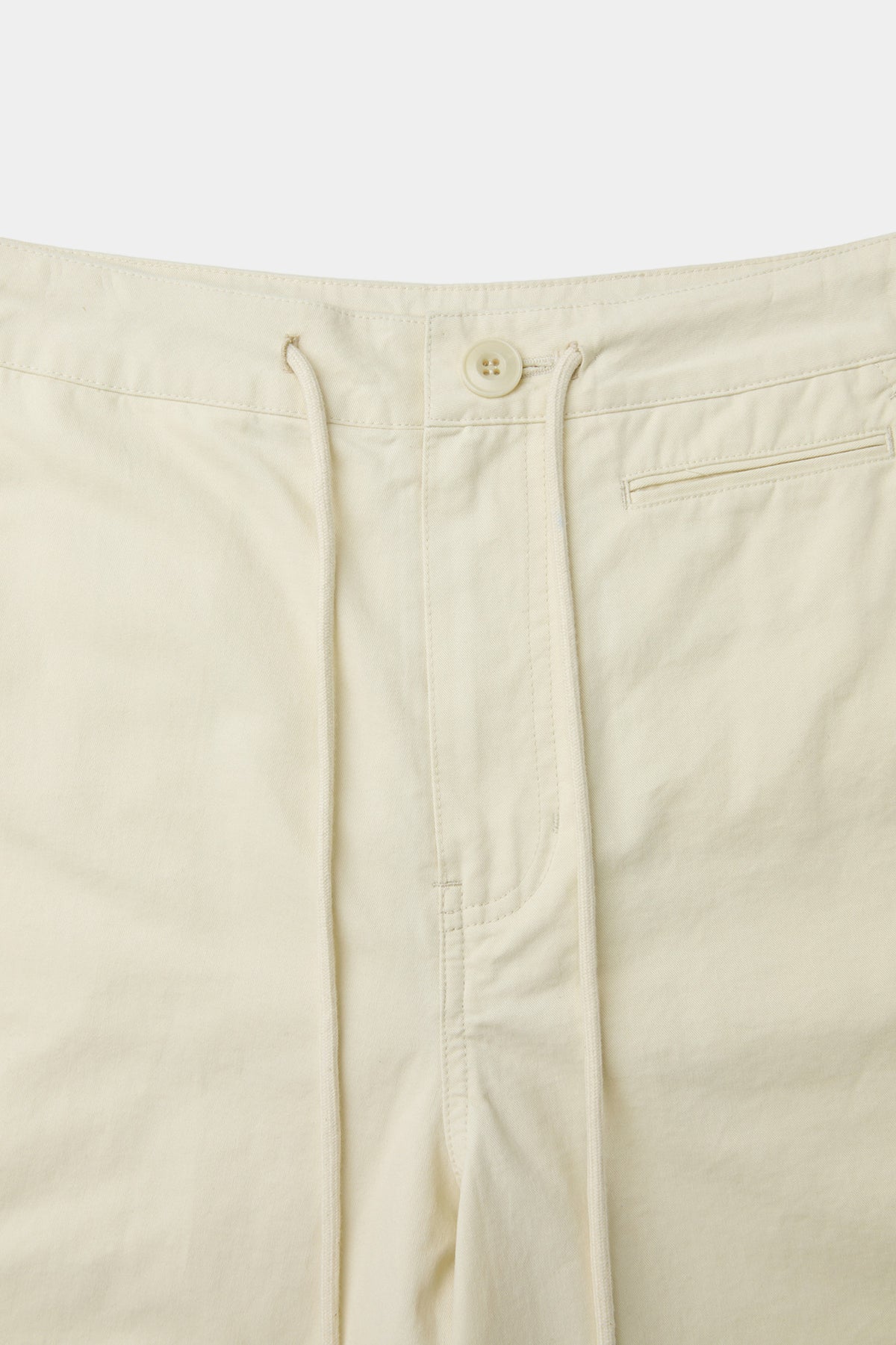 Coor - Cotton Back Panel Easy Pants (Ivory) product image 5 | TRAB K-Fashion Australia