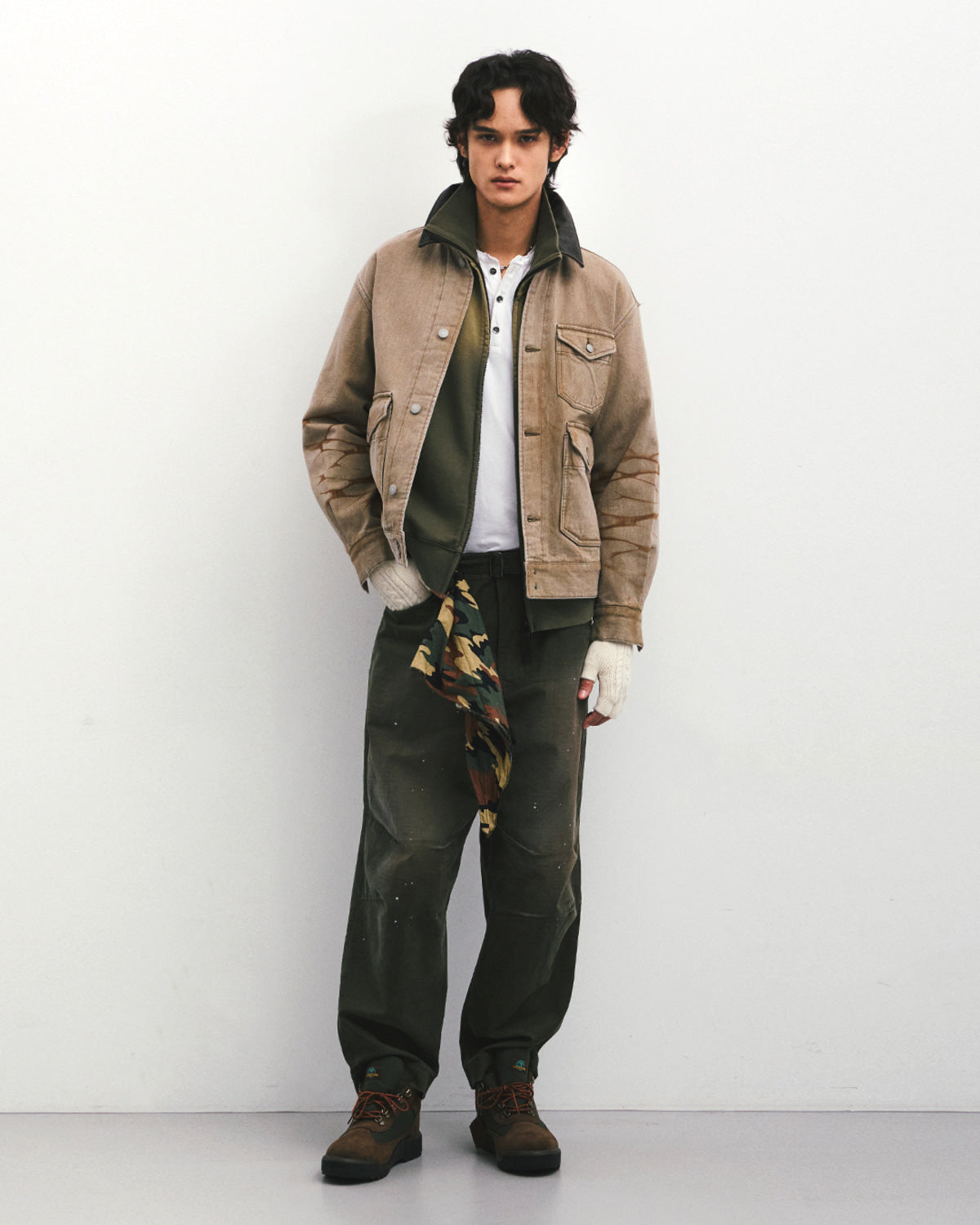 Eastlogue - Trapper Jacket (Vintage Khaki) product image 1 | TRAB K-Fashion Australia