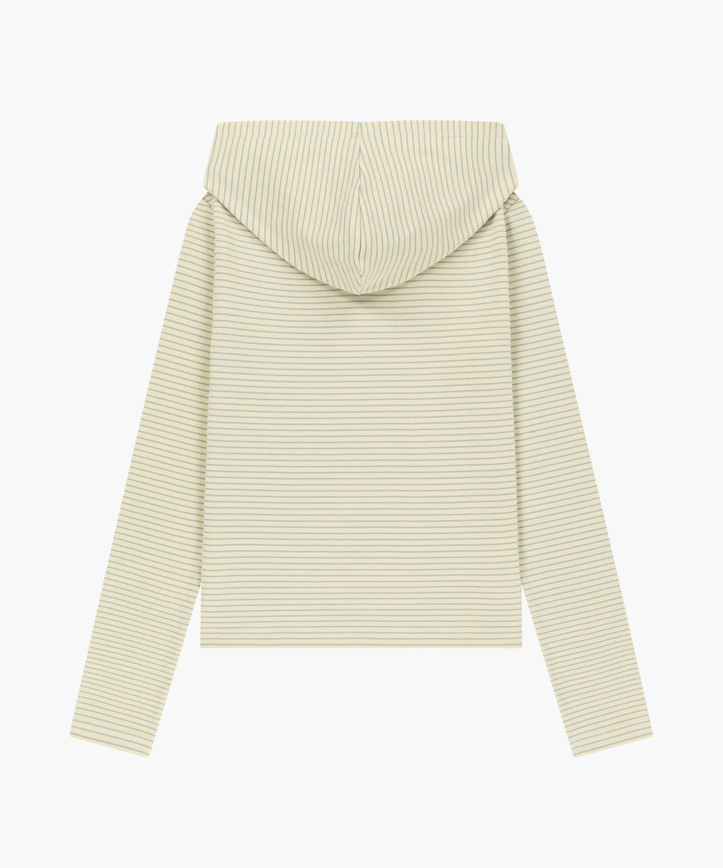Marithe & Francois Girbaud - Basic Hoodie Long Sleeve (Butter) product image 6 | TRAB K-Fashion Australia