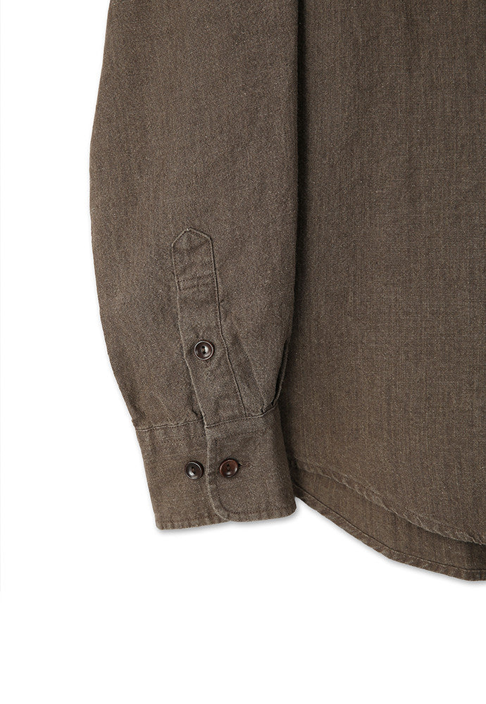 Art if acts - Washed Linen Shirt (Wood) product image 13 | TRAB K-Fashion Australia