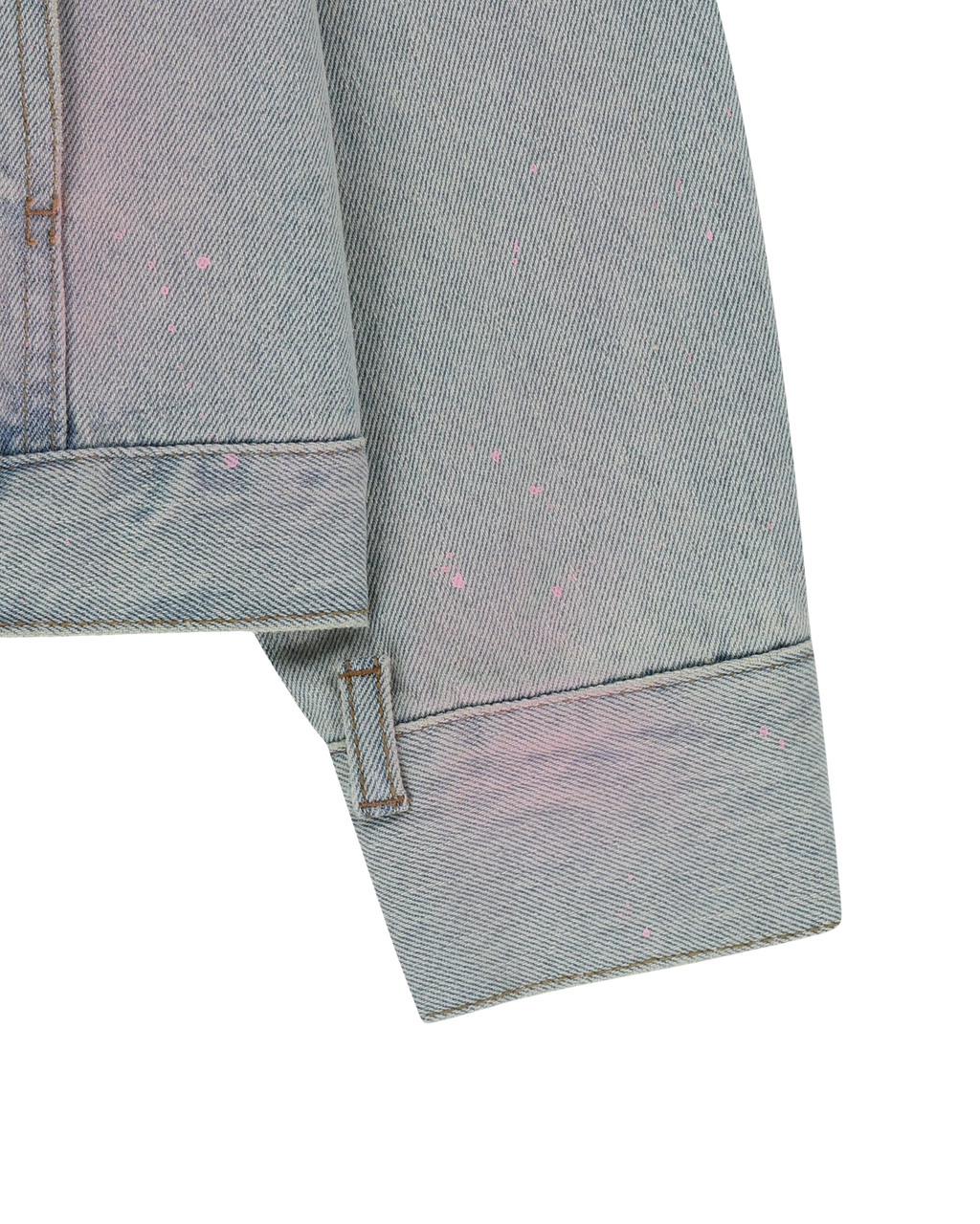 Kimhe Kim - Spray Dyed Denim Jacket (Sky Blue) product image 15 | TRAB K-Fashion Australia