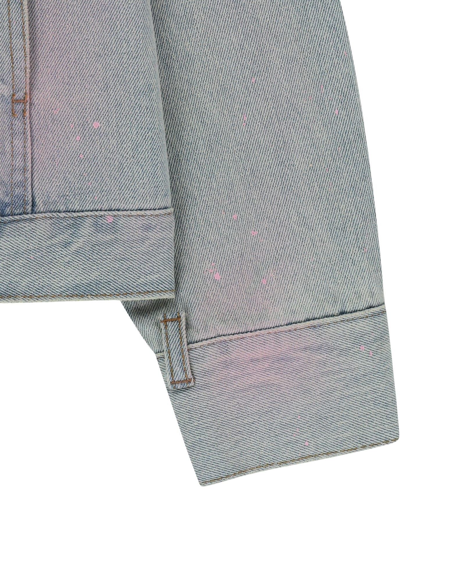 Kimhe Kim - Spray Dyed Denim Jacket (Sky Blue) product image 15 | TRAB K-Fashion Australia