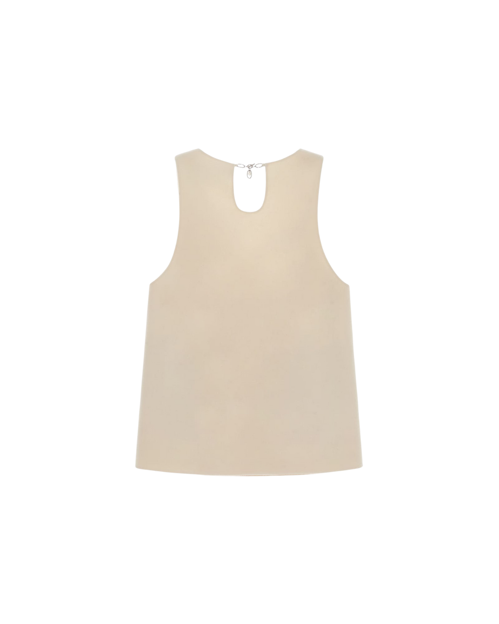 Kimhe Kim - Double Faced Chain Embellishment Sleeveless Vest (Cream) product image 11 | TRAB K-Fashion Australia