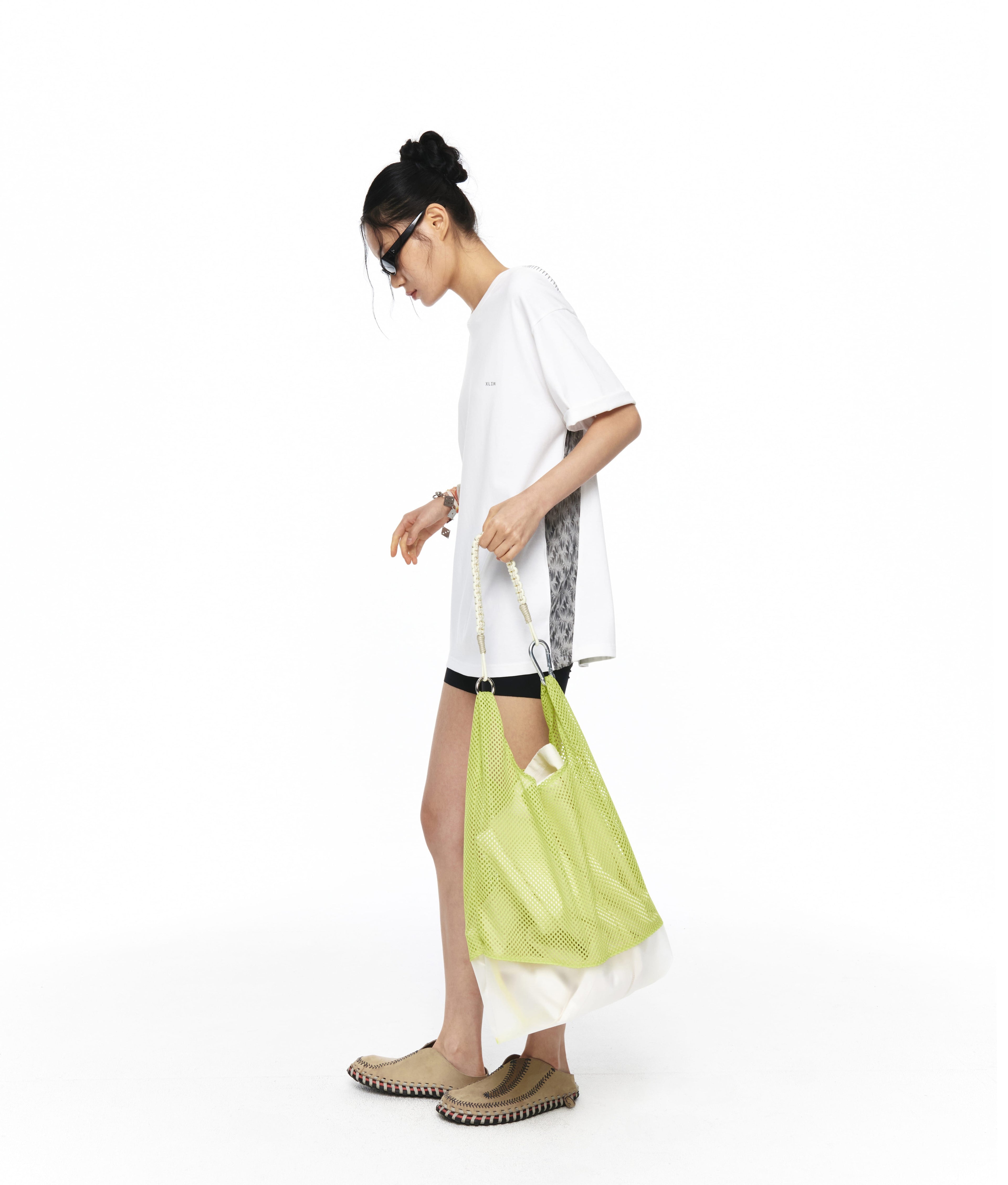 XLIM - Ep.7 01 Synopsis Mesh Bag (Lime) product image 9 | TRAB K-Fashion Australia