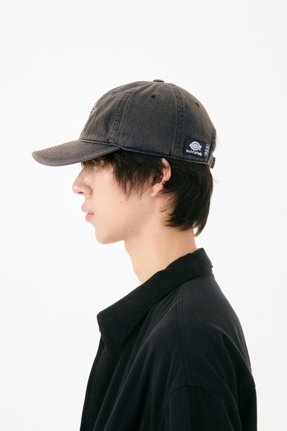 Hatchingroom - Logo Cap (Bleached Black) product image 8 | TRAB K-Fashion Australia