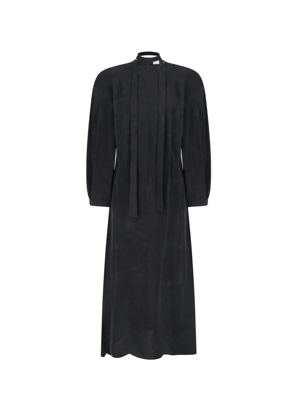 Amomento - [Pre-Order] Cupro Raglan Dress (Black) product image 6 | TRAB K-Fashion Australia