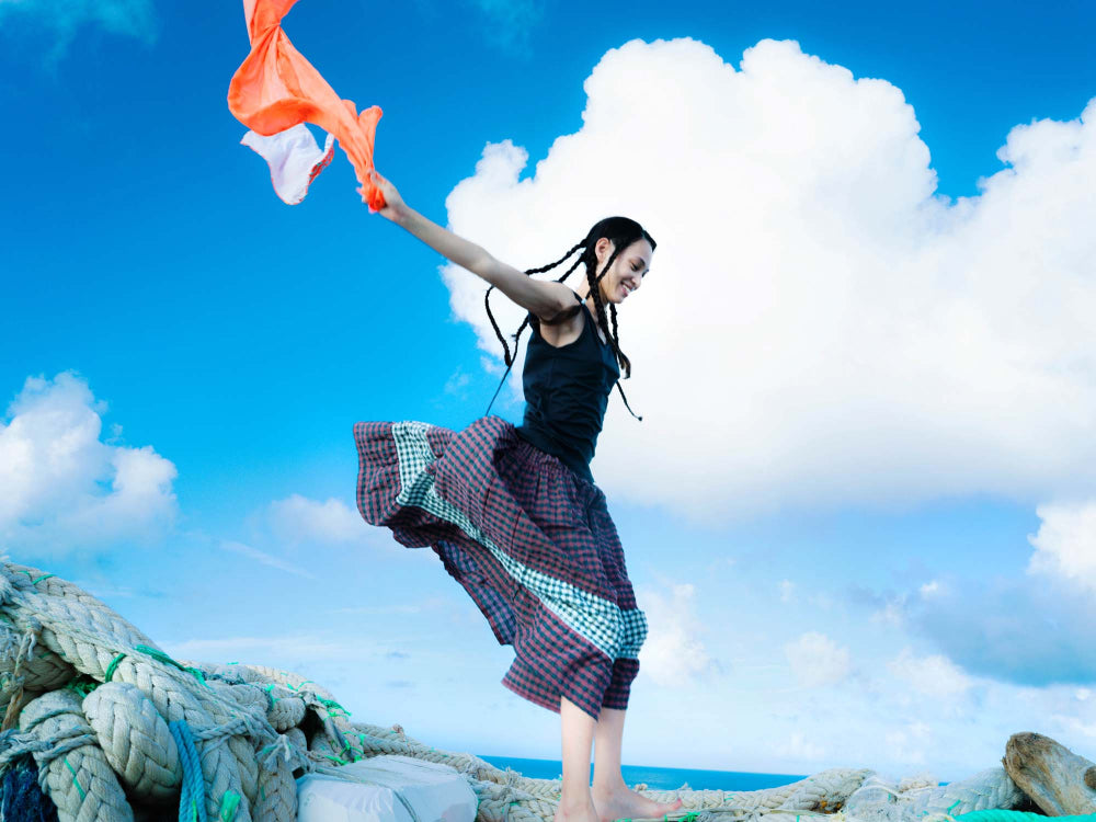 Coyseio - Mori Check Skirt (Pink) product image 4 | TRAB K-Fashion Australia