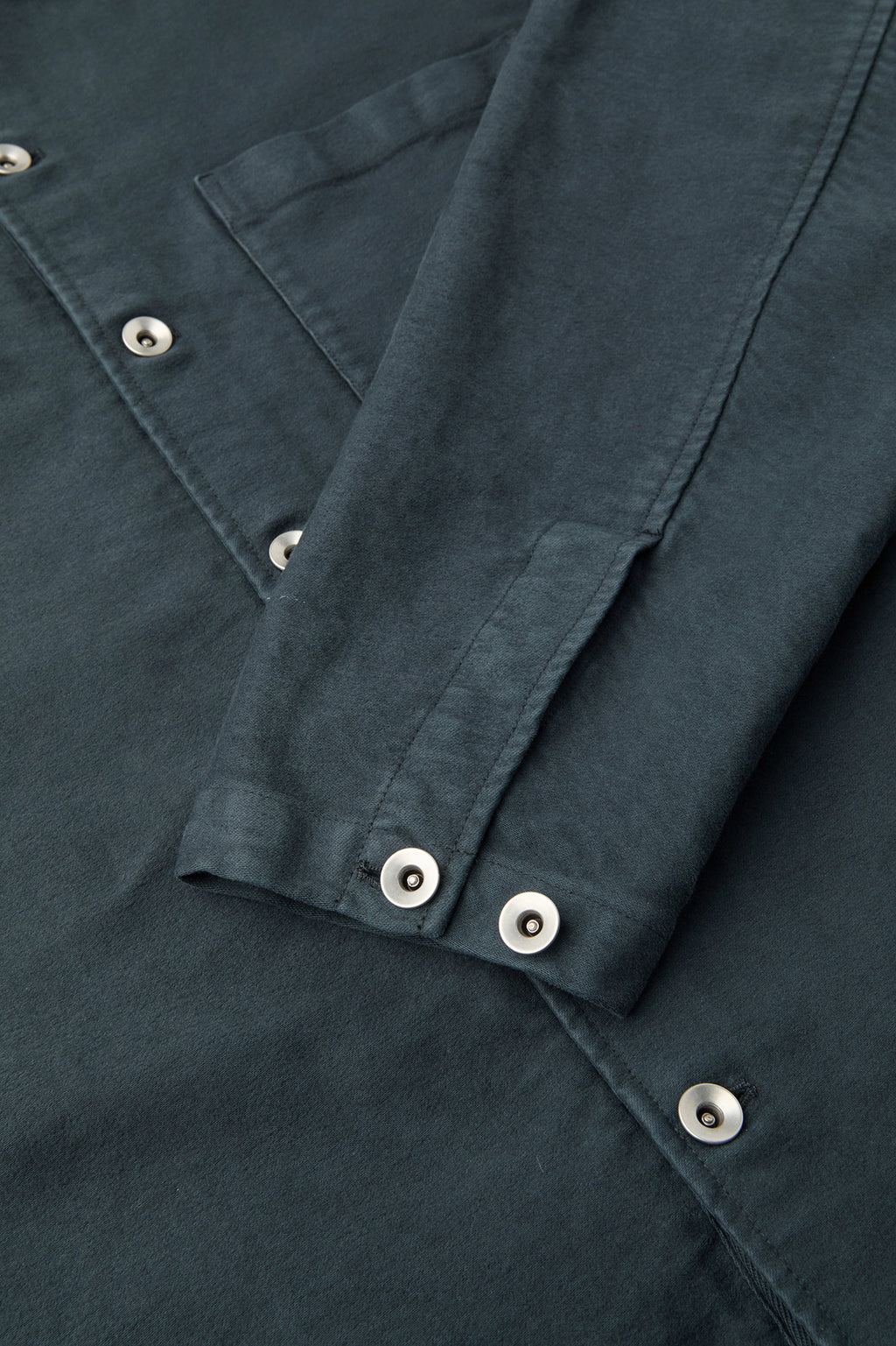 Coor - Garment Dyed Rumberjack Shirt (Charcoal) product image 6 | TRAB K-Fashion Australia