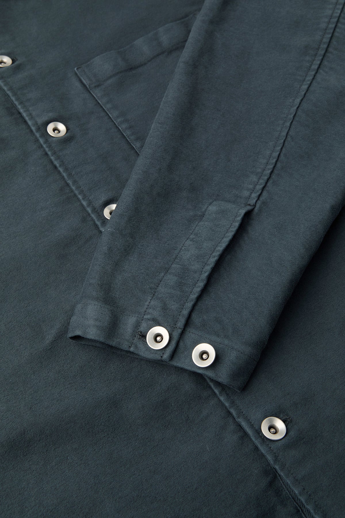 Coor - Garment Dyed Rumberjack Shirt (Charcoal) product image 6 | TRAB K-Fashion Australia