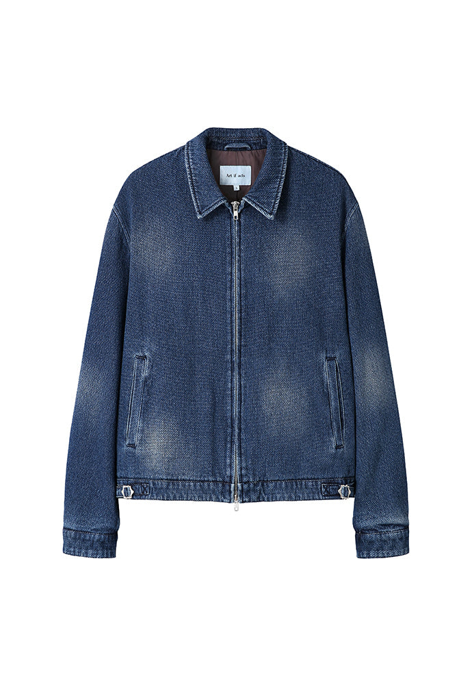 Art if acts - Traditional Fabric Dyed Blouson (Indigo) product image 6 | TRAB K-Fashion Australia