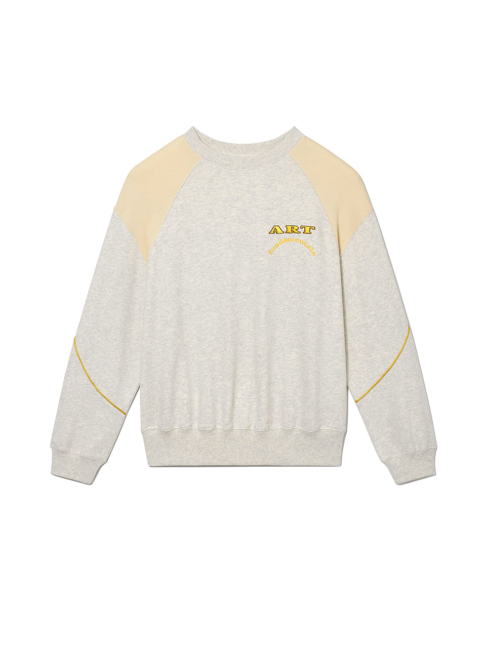 Kijun - Art School Pullover (Melange Oatmeal Cream) product image 7 | TRAB K-Fashion Australia