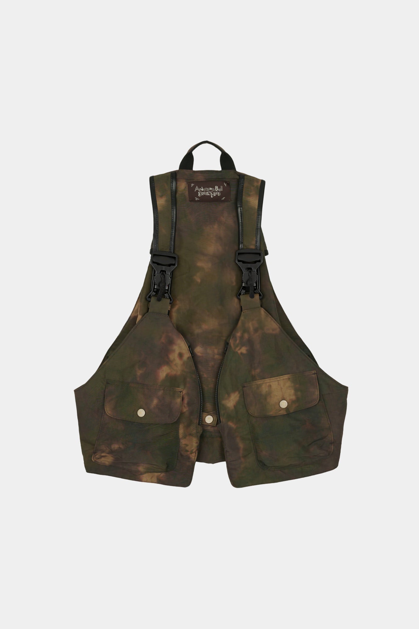 Andersson Bell - Andersson Bell X Brain Dead Triangolo Vest Backpack (Brown) product image 12 | TRAB K-Fashion Australia