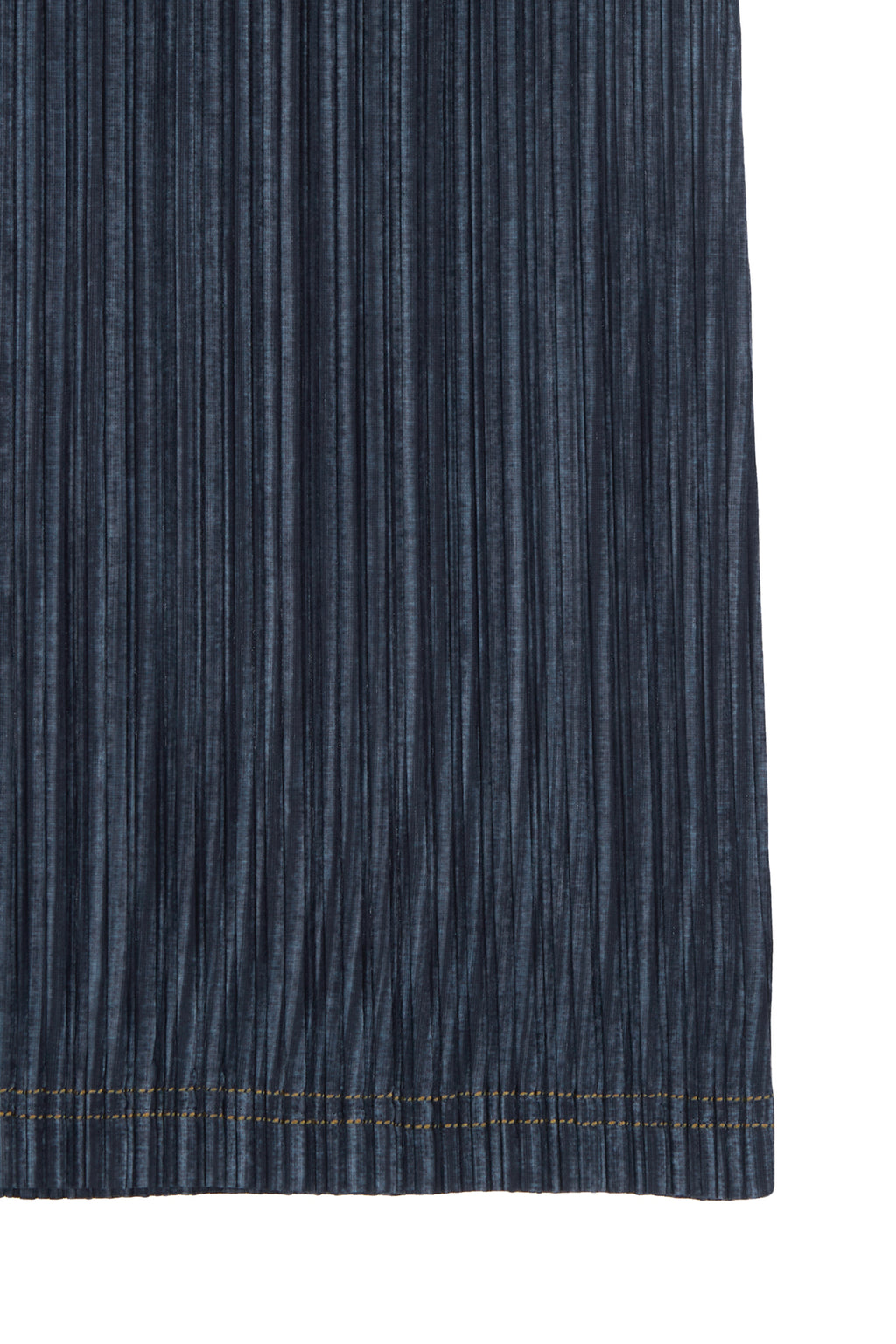 Matin Kim - Pleats Stitch Layered Skirt (Navy) product image 4 | TRAB K-Fashion Australia