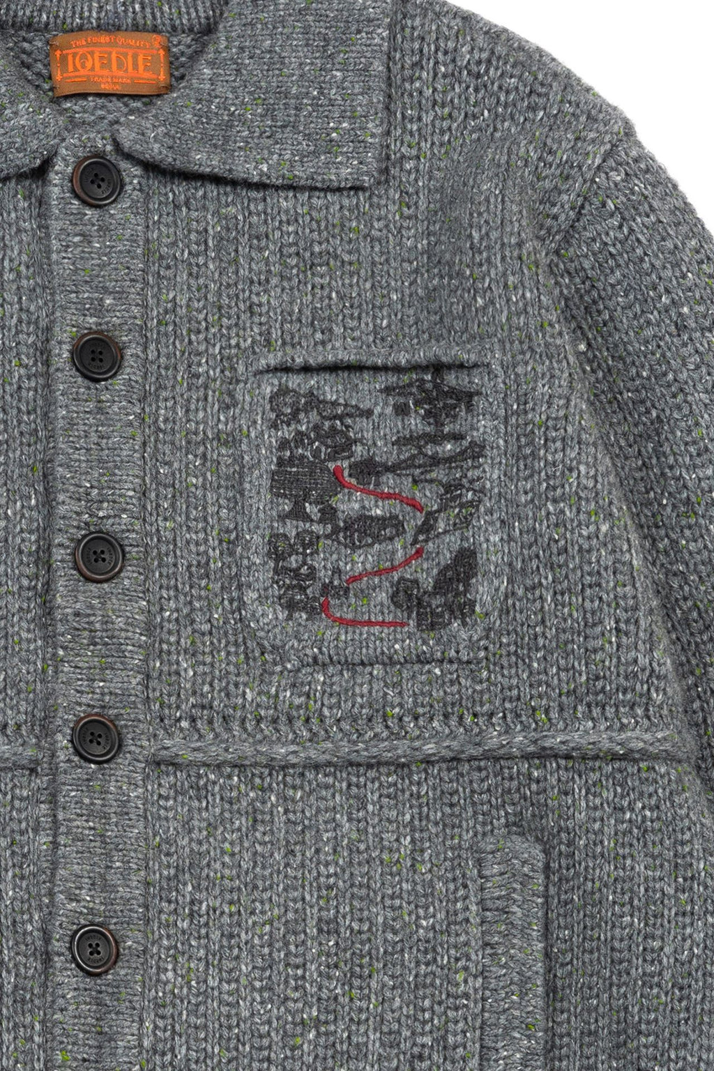 Ioedle - Guide To Memories Knit Jacket (Gray) product image 4 | TRAB K-Fashion Australia