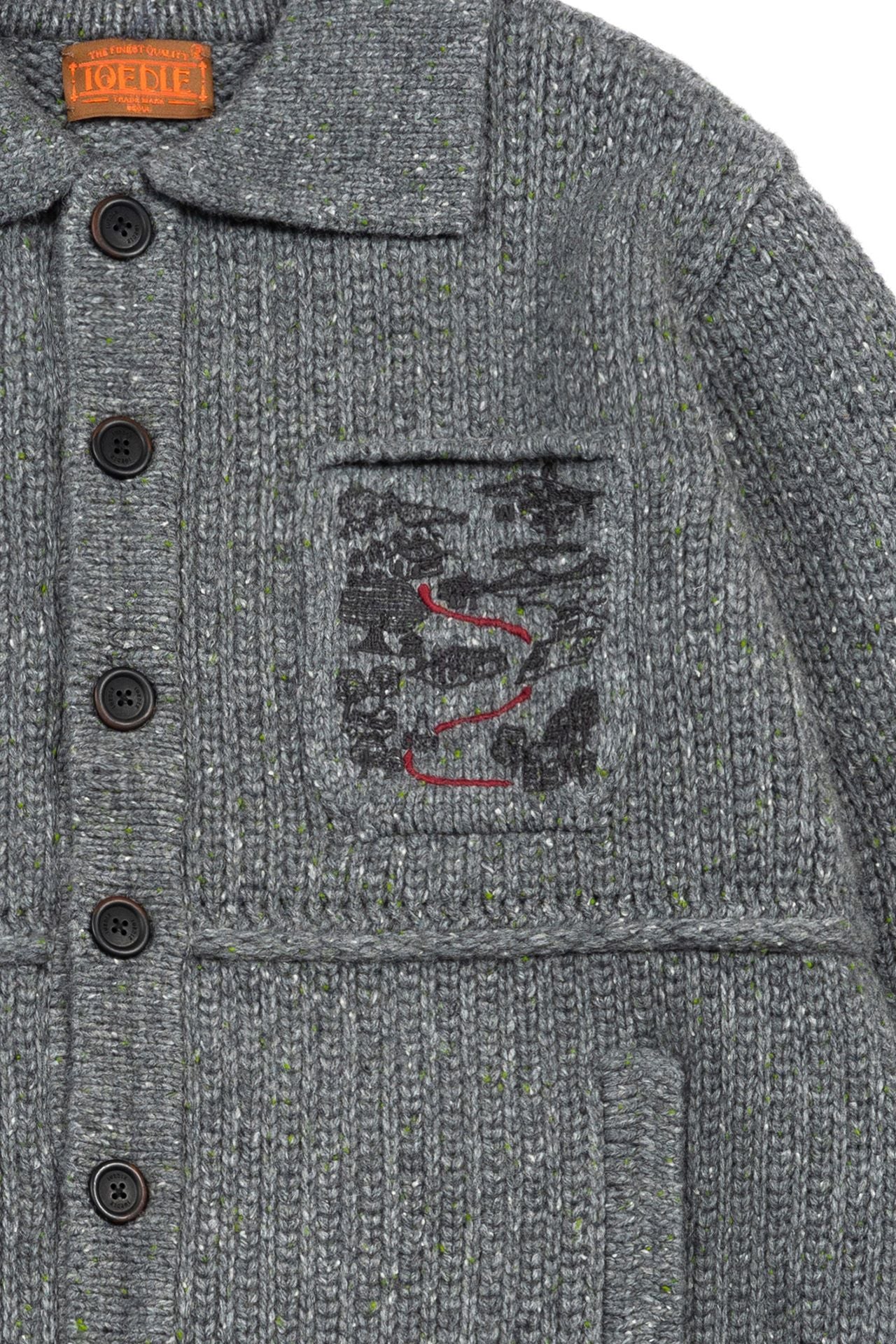 Ioedle - Guide To Memories Knit Jacket (Gray) product image 4 | TRAB K-Fashion Australia