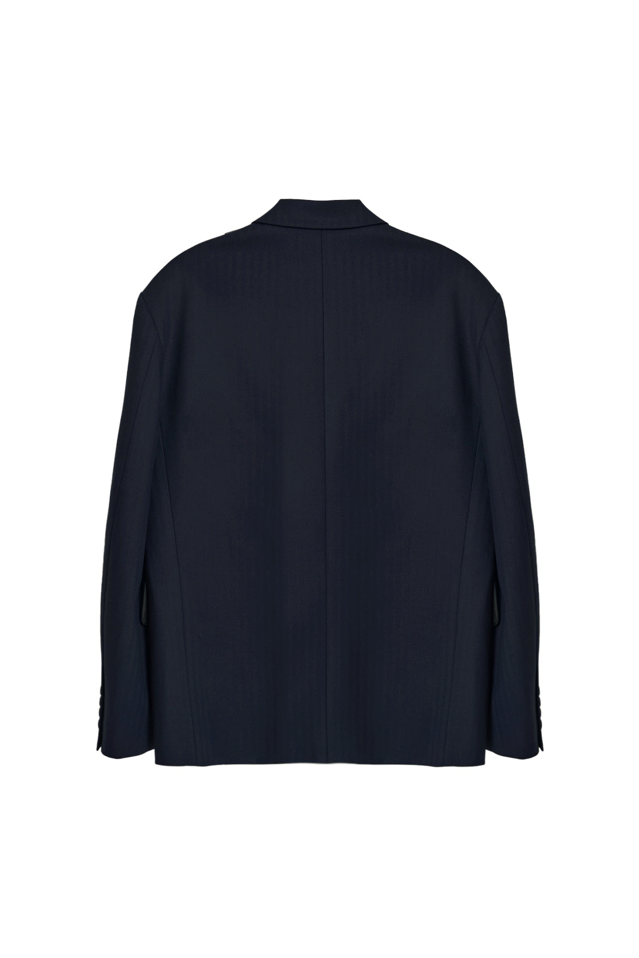 STU - Herringbone Double Breasted Blazer (Navy) product image 19 | TRAB K-Fashion Australia