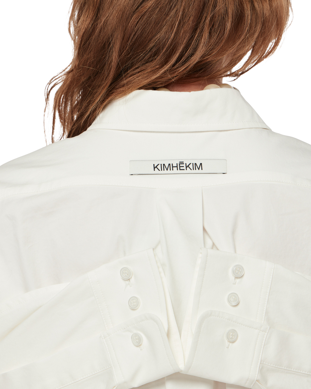 Kimhe Kim - Reformed Long Shirt (White) product image 6 | TRAB K-Fashion Australia