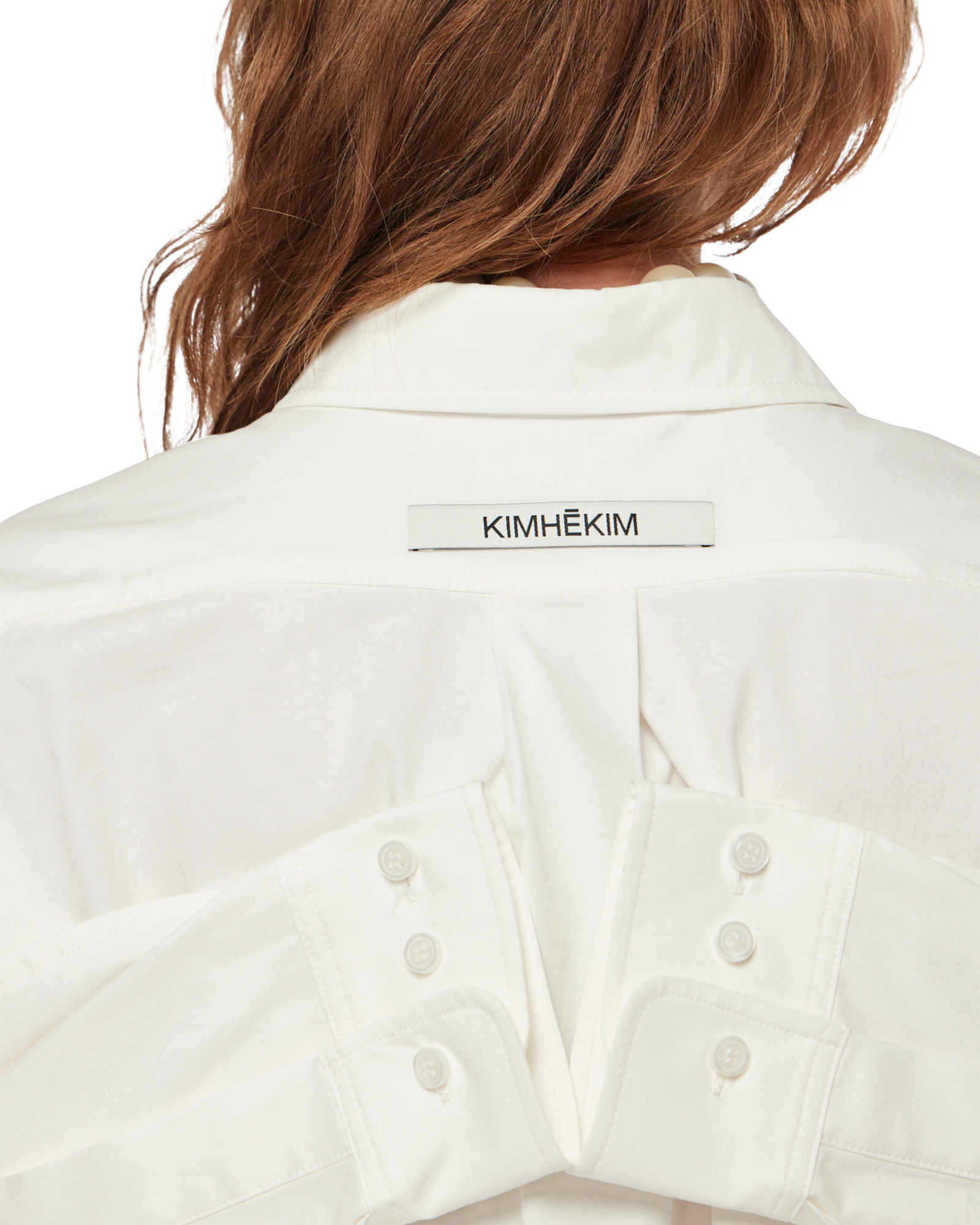 Kimhe Kim - Reformed Long Shirt (White) product image 6 | TRAB K-Fashion Australia