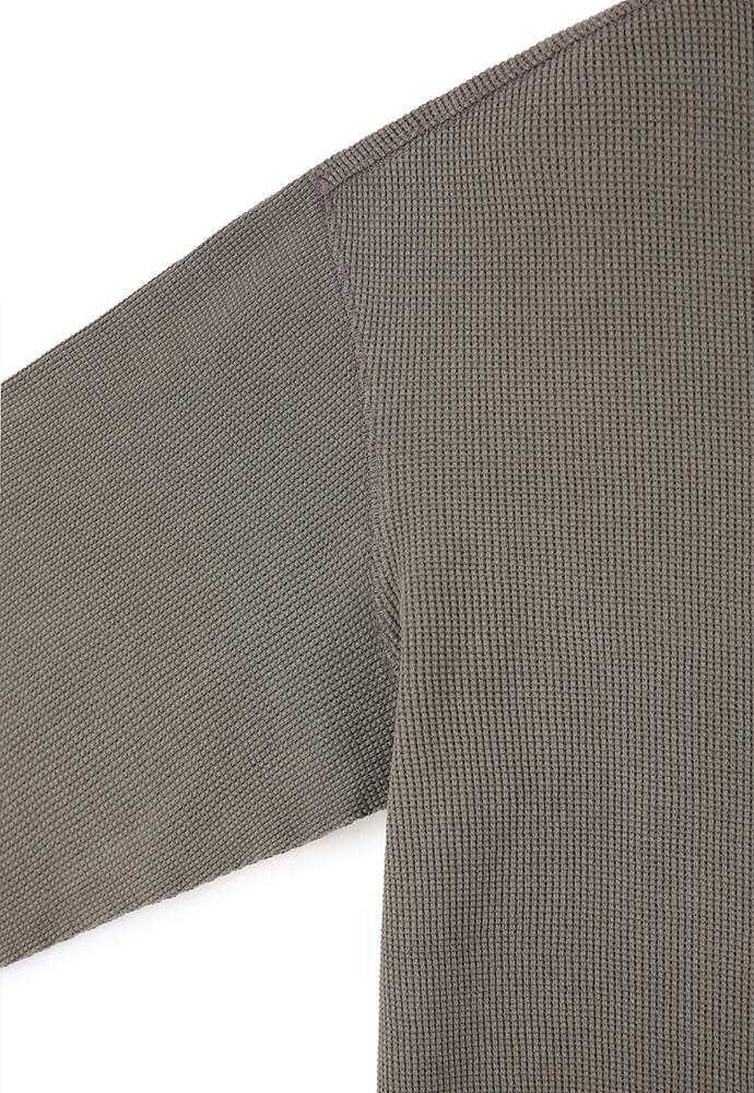 Art if acts - Garment Dyed Waffle Sleeve (Mud Brown) product image 10 | TRAB K-Fashion Australia