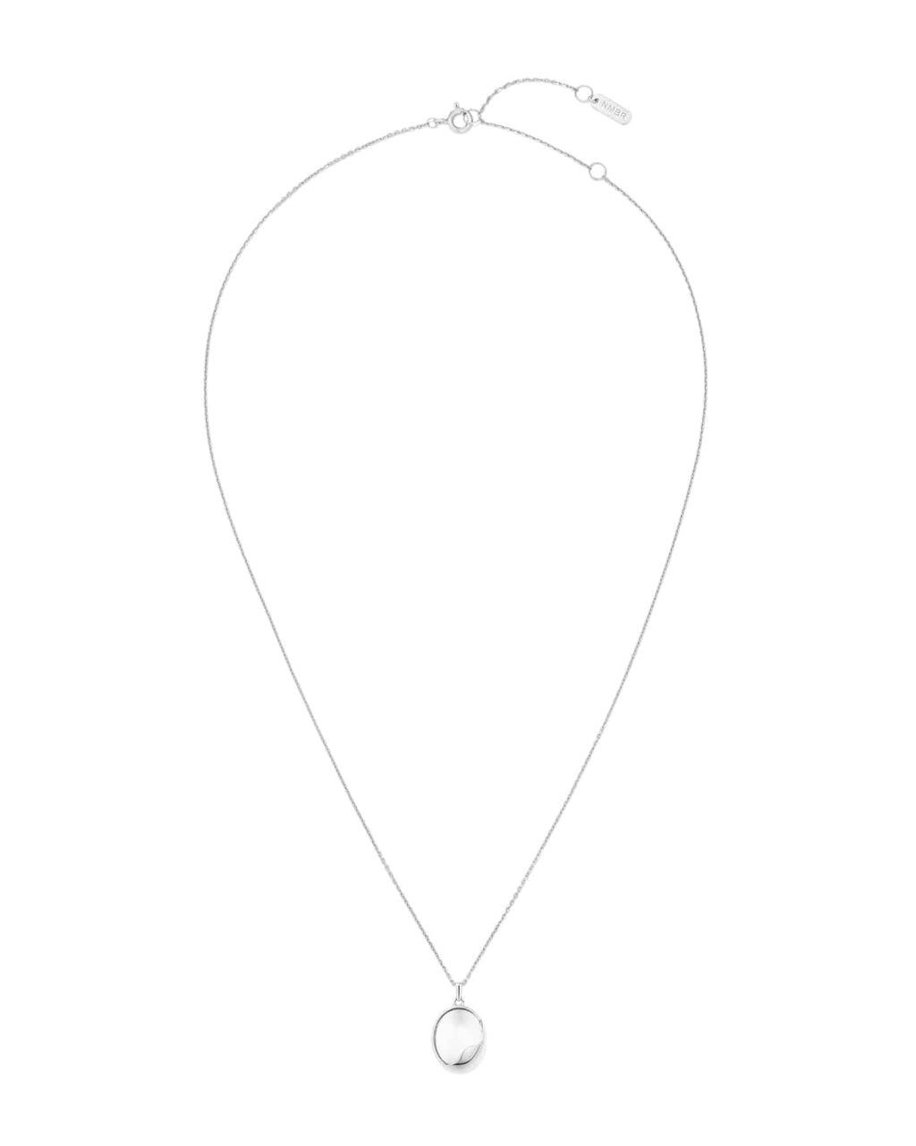 Numbering - Ellipse Glass Pendant Necklace #5755 product image 8 | TRAB K-Fashion Australia
