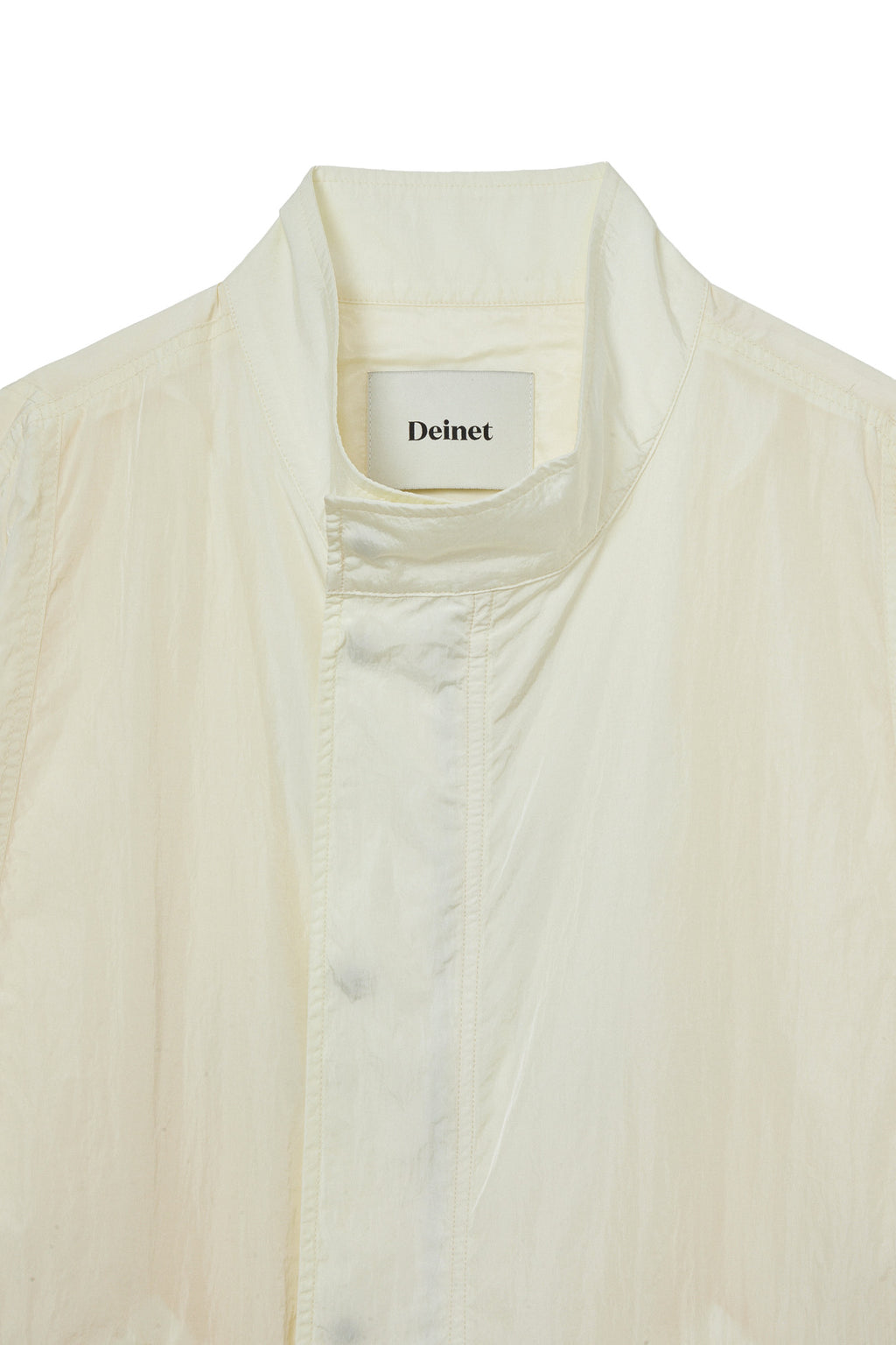 Deinet - Funnel Neck Jacket (White) product image 3 | TRAB K-Fashion Australia