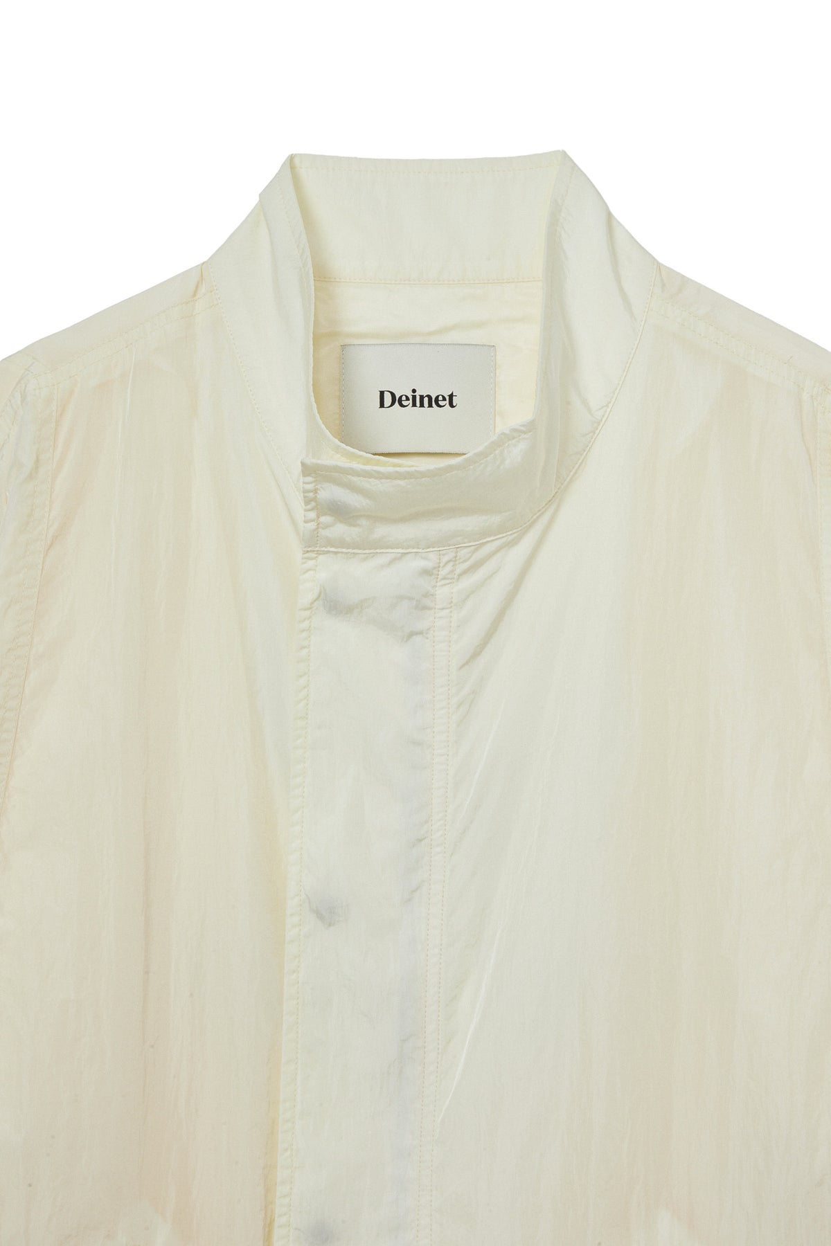 Deinet - Funnel Neck Jacket (White) product image 3 | TRAB K-Fashion Australia