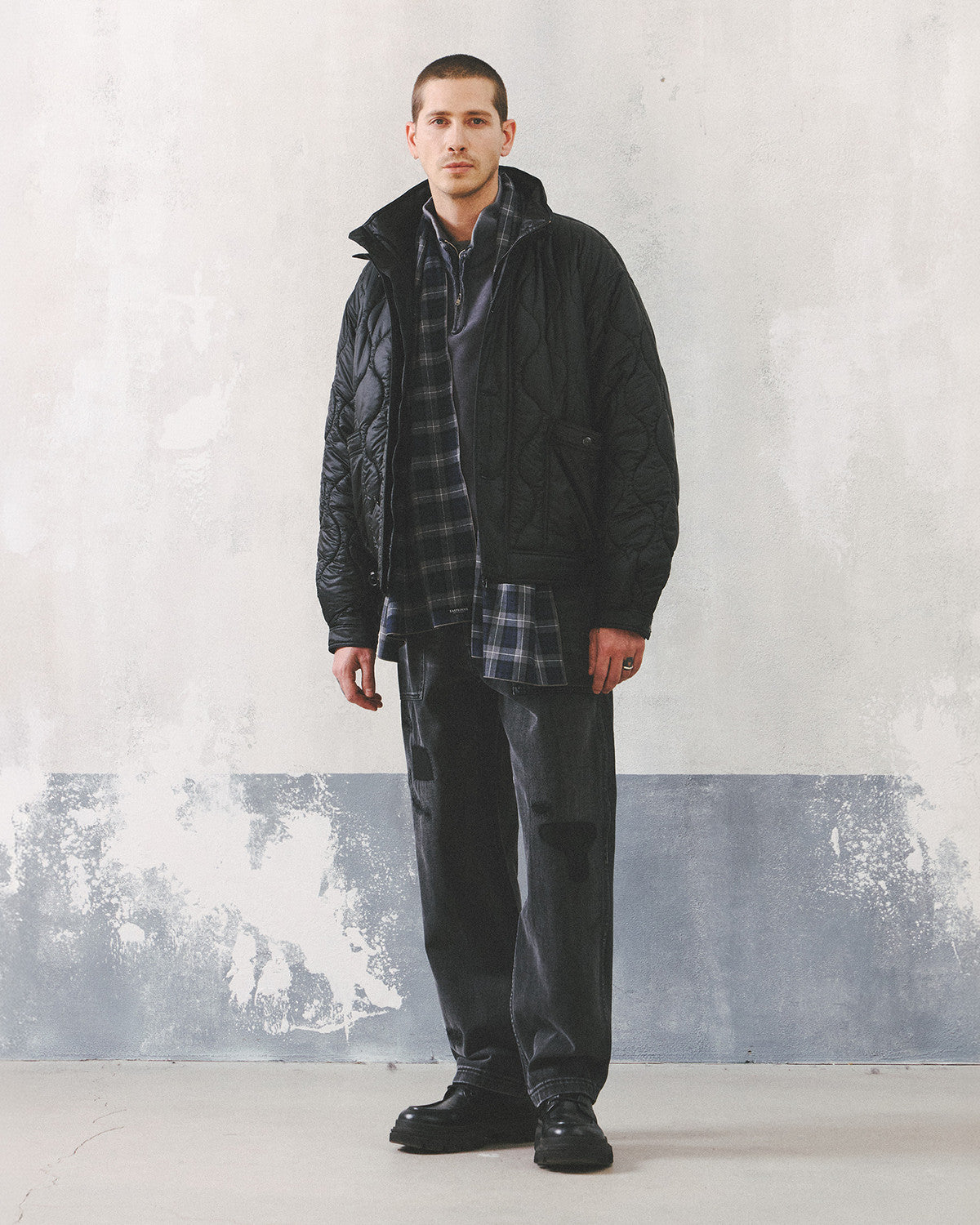 Eastlogue - Hiker Jumper (Quilted Black) product image 5 | TRAB K-Fashion Australia