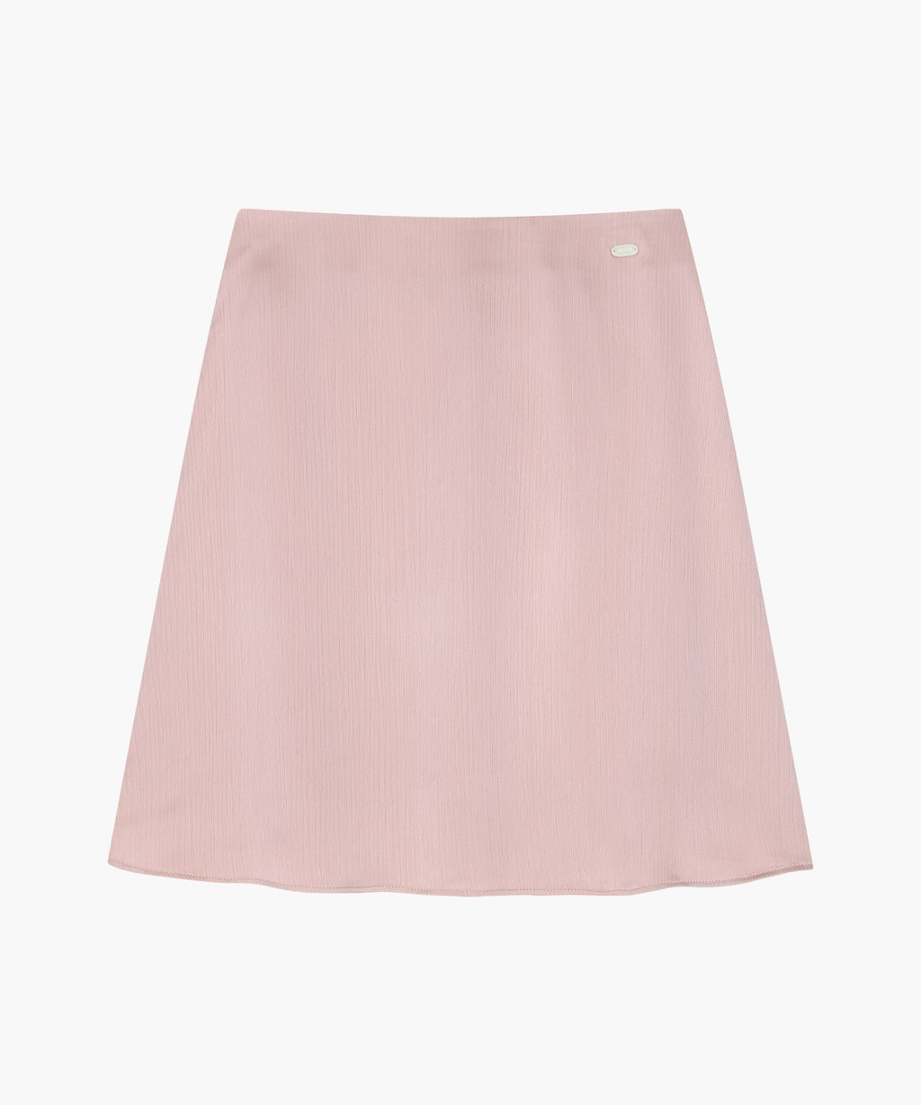 Marithe & Francois Girbaud - Satin Skirt (Light Pink) product image 6 | TRAB K-Fashion Australia