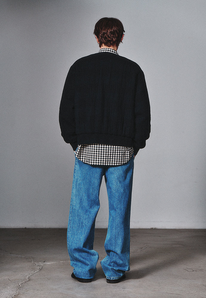 Art if acts - Non Collar Blouson (Faded Black) product image 2 | TRAB K-Fashion Australia