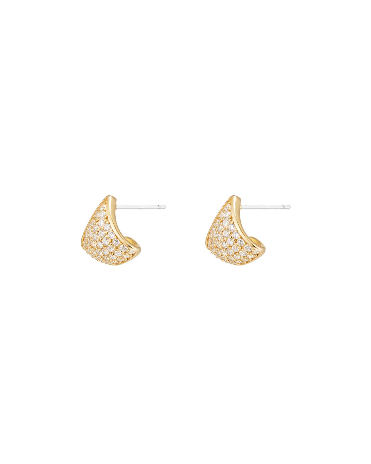 Numbering - Pave Chevron Earrings #3309 product image 4 | TRAB K-Fashion Australia