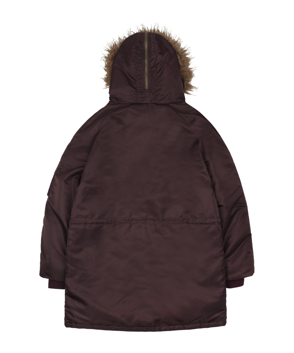 Coyseio - Hooded Field Down Jacket (Wine) product image 14 | TRAB K-Fashion Australia