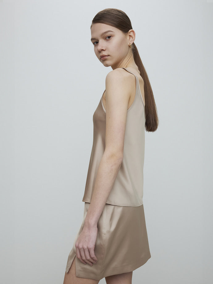 Tonywack - Satin Sleeveless (Golden Sand) product image 5 | TRAB K-Fashion Australia