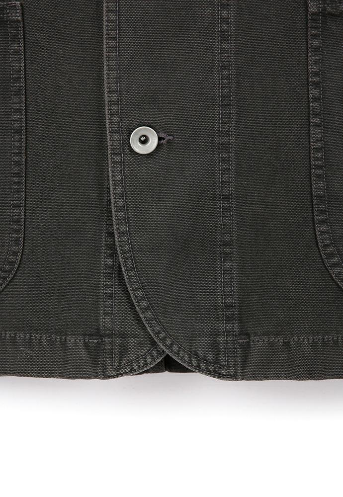 Art if acts - Garment Dyed Western Coverall Jacket (Faded Charcoal) product image 11 | TRAB K-Fashion Australia