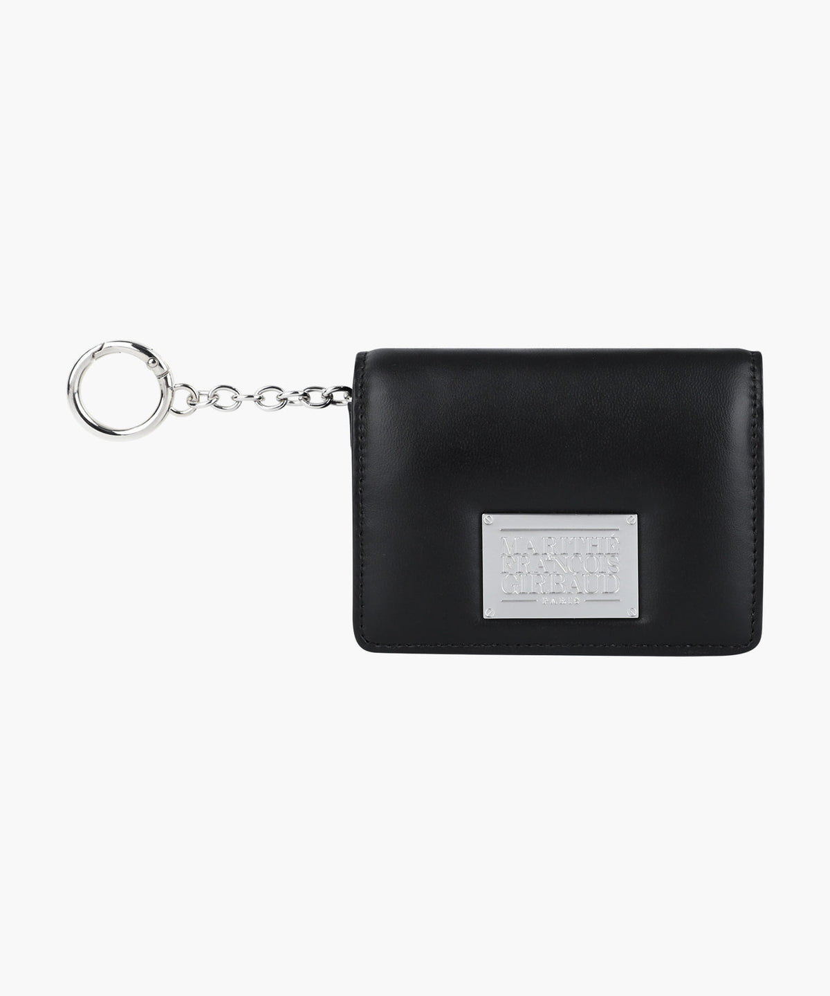 Marithe & Francois Girbaud - Classic Logo Flap Card Wallet (Black) product image 1 | TRAB K-Fashion Australia