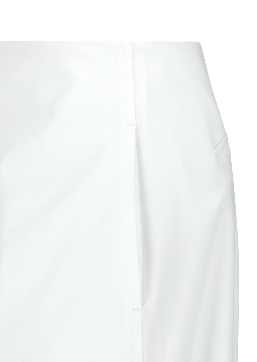 Amomento - Curved Silhouette Pants (White) product image 6 | TRAB K-Fashion Australia