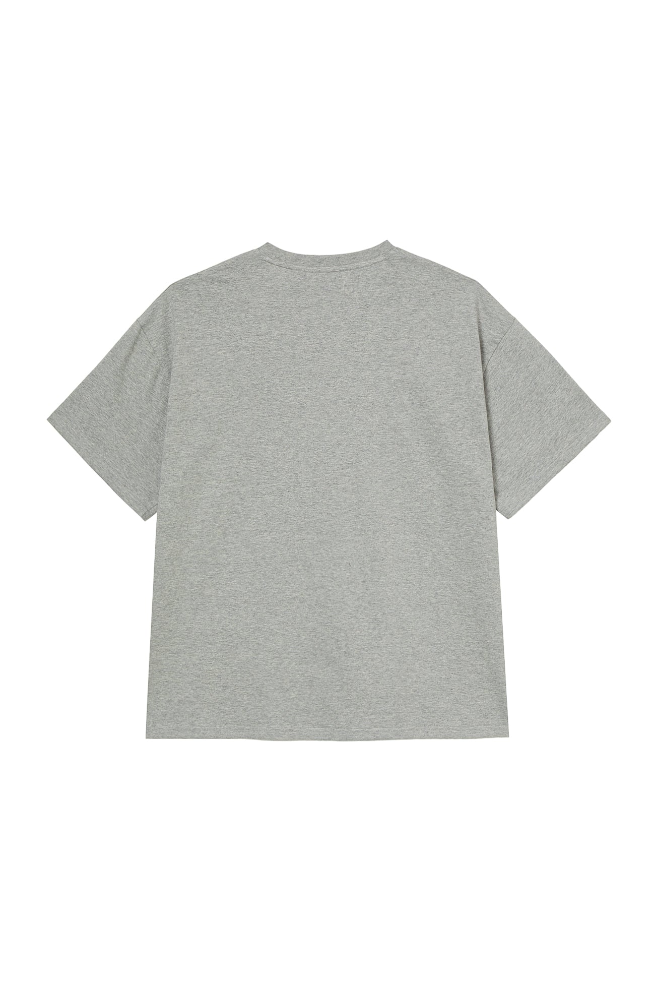 Deinet - Lettering T-Shirt (Melange Grey) product image 2 | TRAB K-Fashion Australia