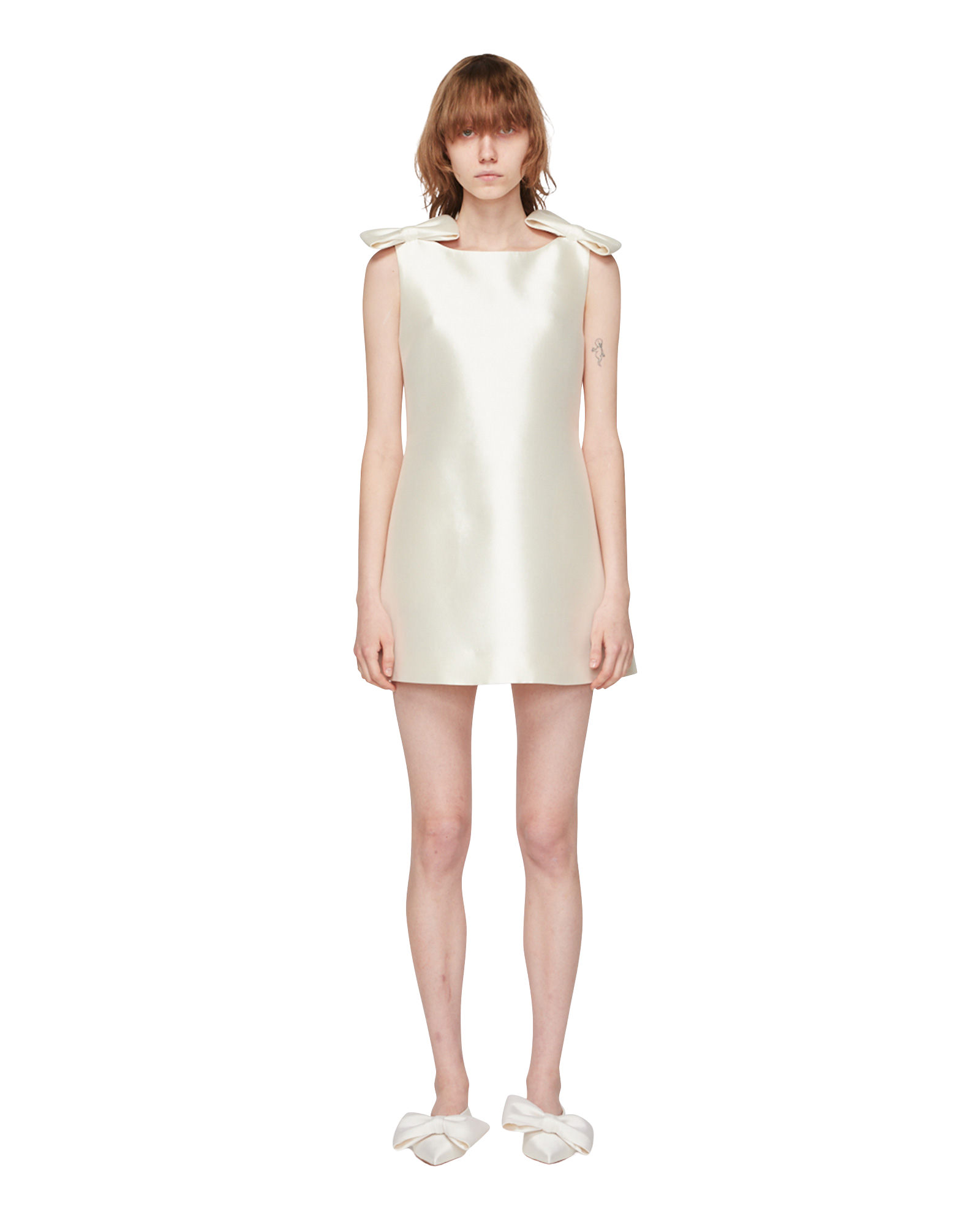 Kimhe Kim - Monroe Mini Dress (White) product image 3 | TRAB K-Fashion Australia