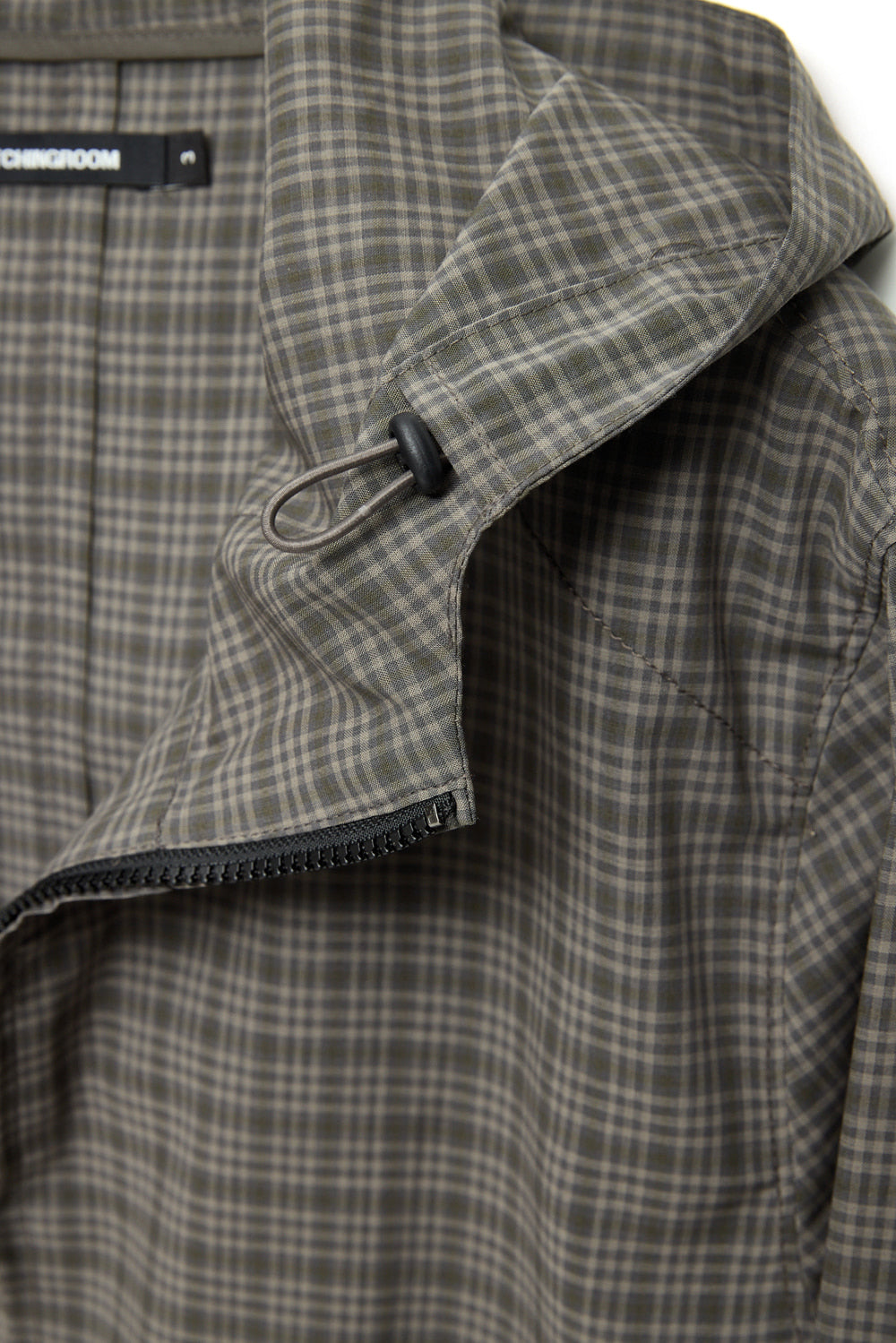 Hatchingroom - Vented Windbreaker Wool Check (Olive) product image 4 | TRAB K-Fashion Australia