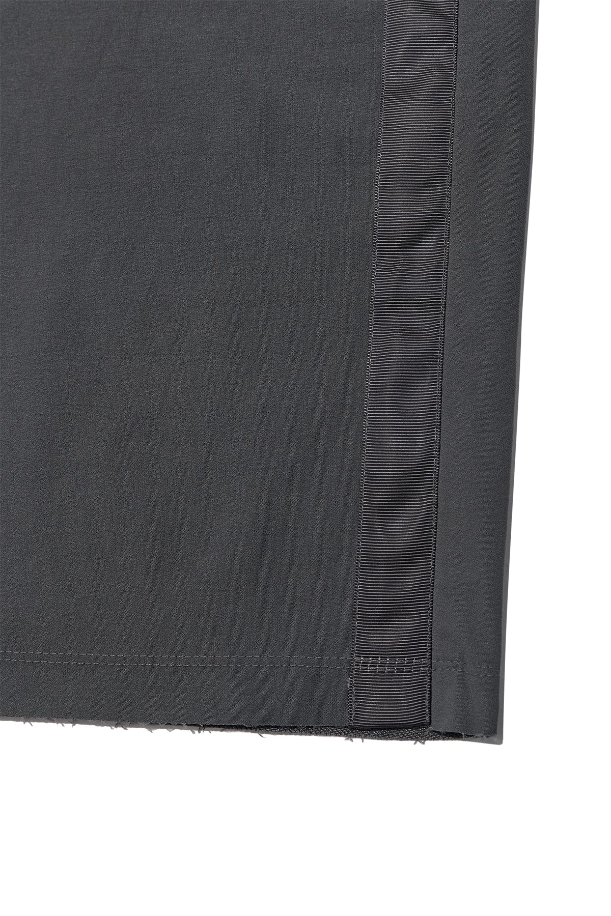 Matin Kim - Side Taping Bermuda Pants (Charcoal) product image 4 | TRAB K-Fashion Australia
