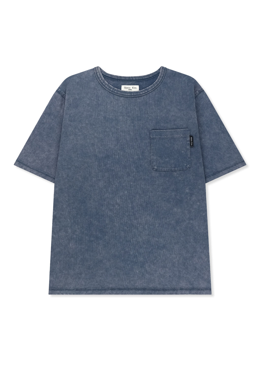 Matin Kim - Vintage Washed Pocket Top (Smoke Blue) product image 1 | TRAB K-Fashion Australia