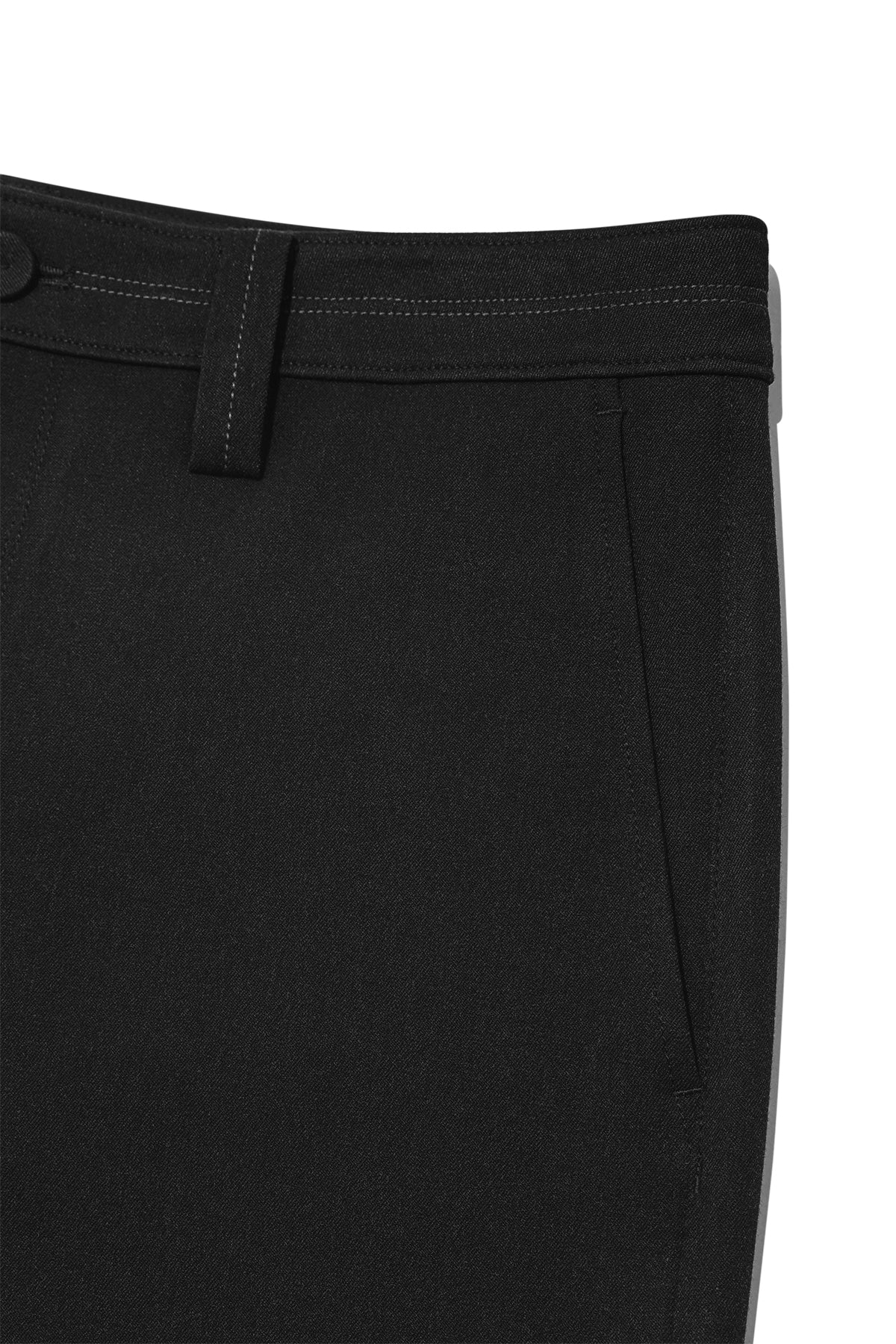 Matin Kim - Stitch Point Button Trouser (Charcoal) product image 4 | TRAB K-Fashion Australia