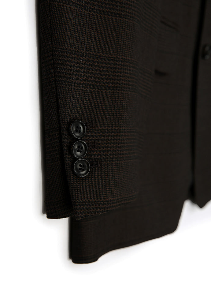 Tonywack - Signature 2-Button Blazer (Dark Brown Check) product image 12 | TRAB K-Fashion Australia