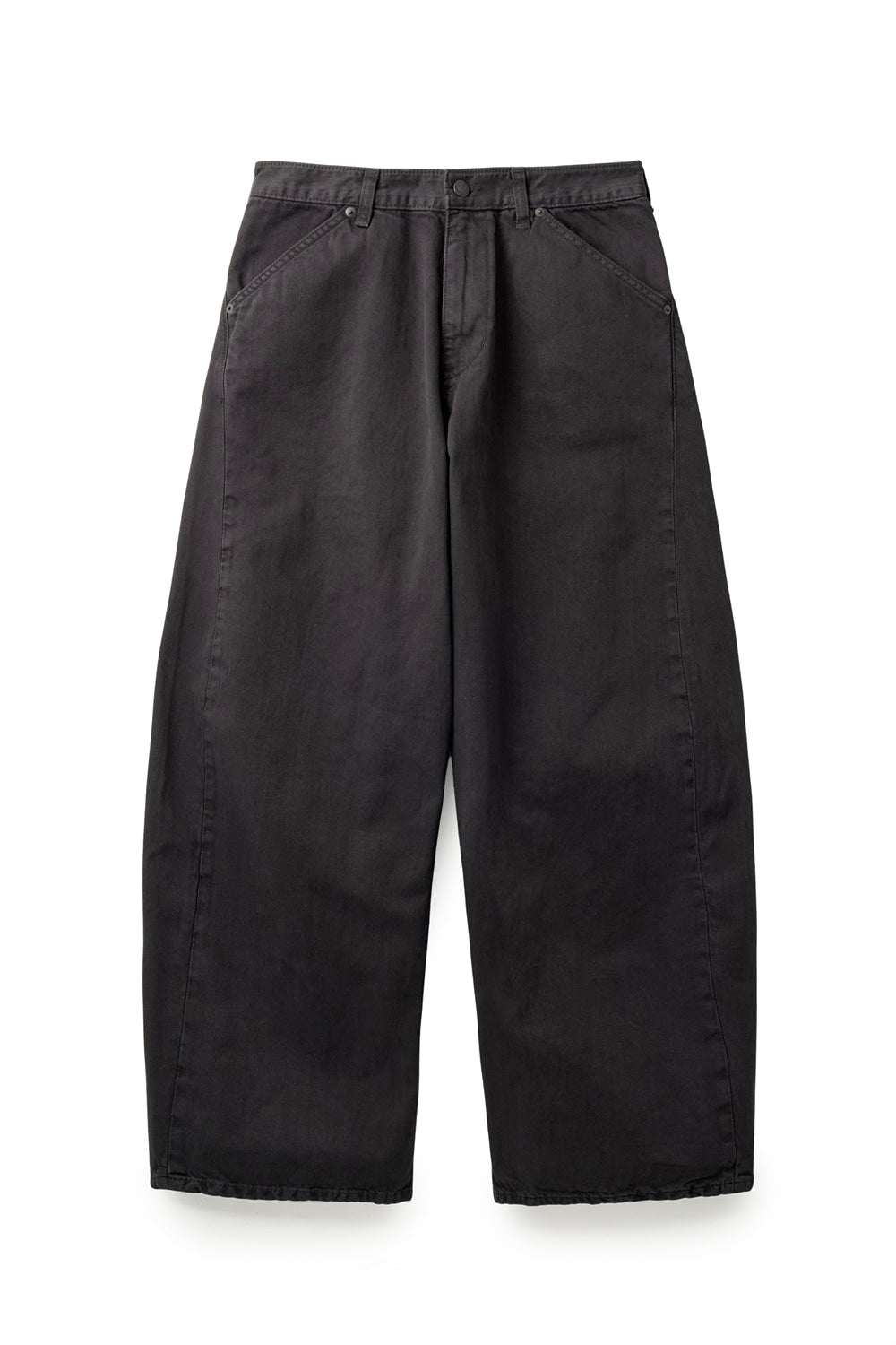 Hatchingroom - Wide Curve Jeans (Charcoal) product image 1 | TRAB K-Fashion Australia