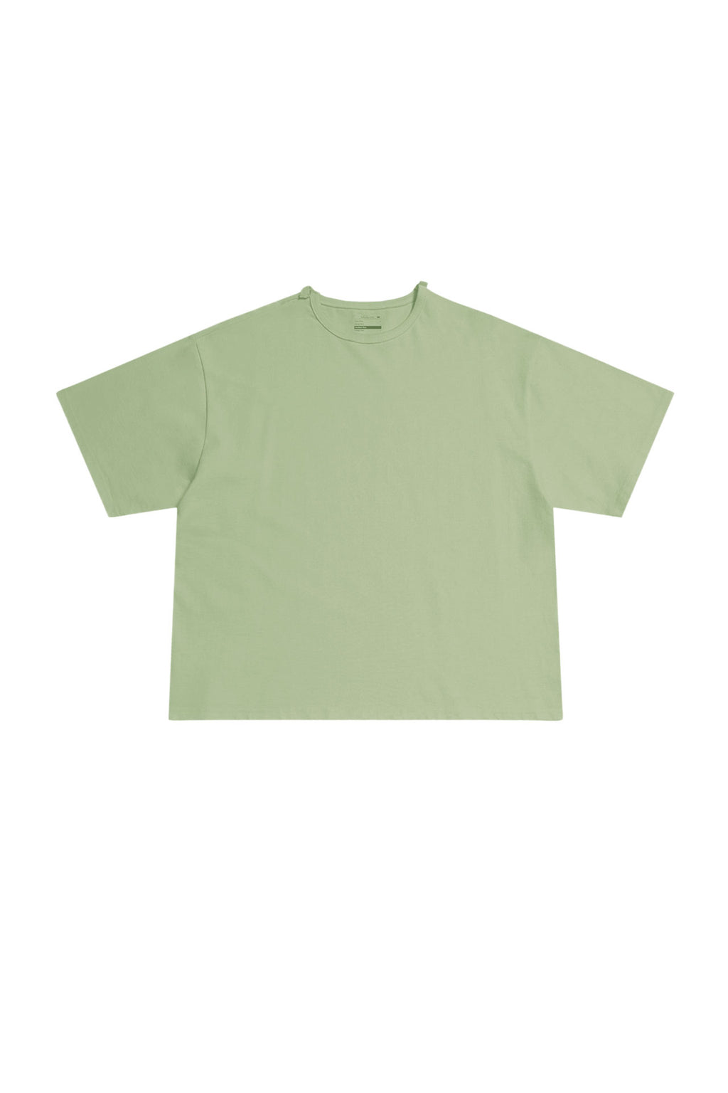 STU - Overlap Crop T-shirt (Green) product image 9 | TRAB K-Fashion Australia