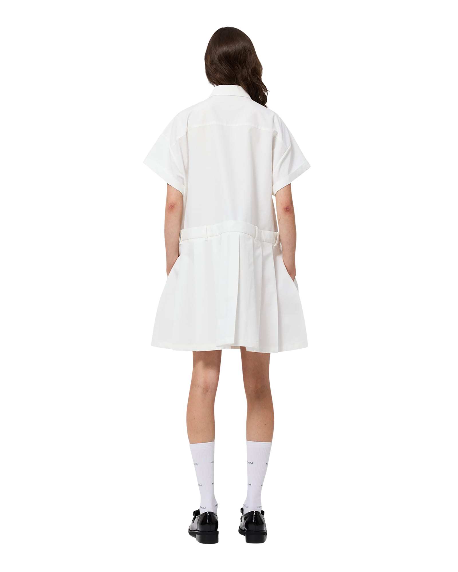 Kimhe Kim - Kokka Shirt Dress (White) product image 10 | TRAB K-Fashion Australia