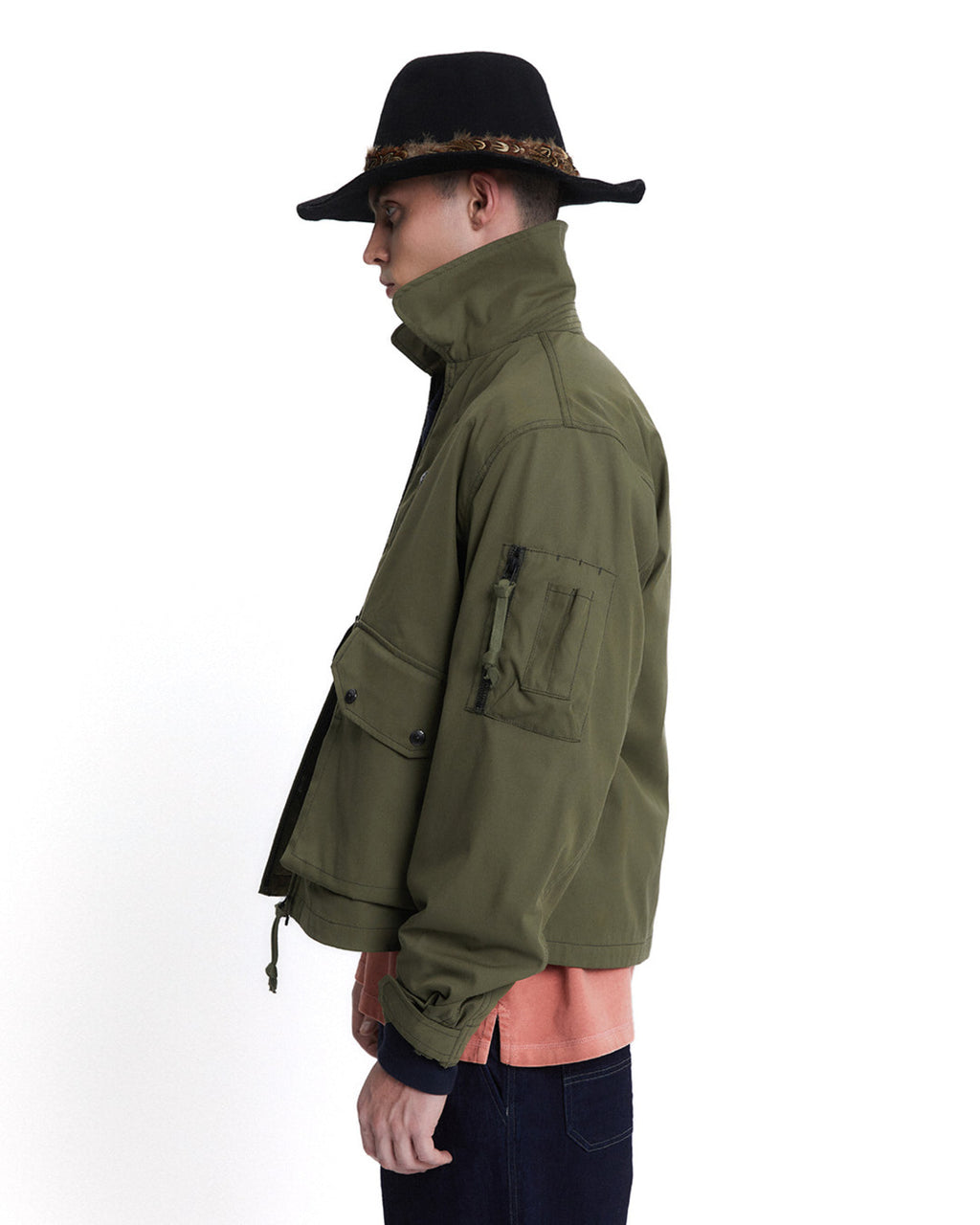 Eastlogue - Combat Flight Jacket (Olive C/n) product image 3 | TRAB K-Fashion Australia