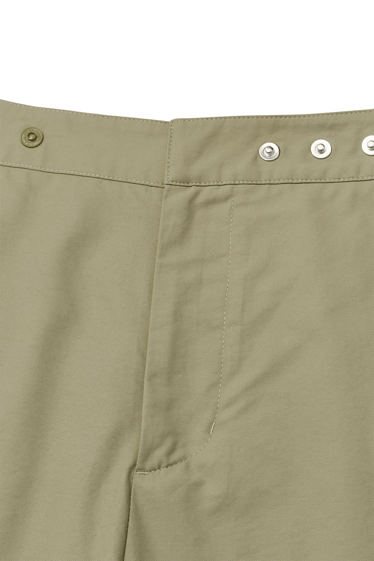 Matin Kim - Bermuda Wrap Skirt Pants (Beige) product image 4 | TRAB K-Fashion Australia