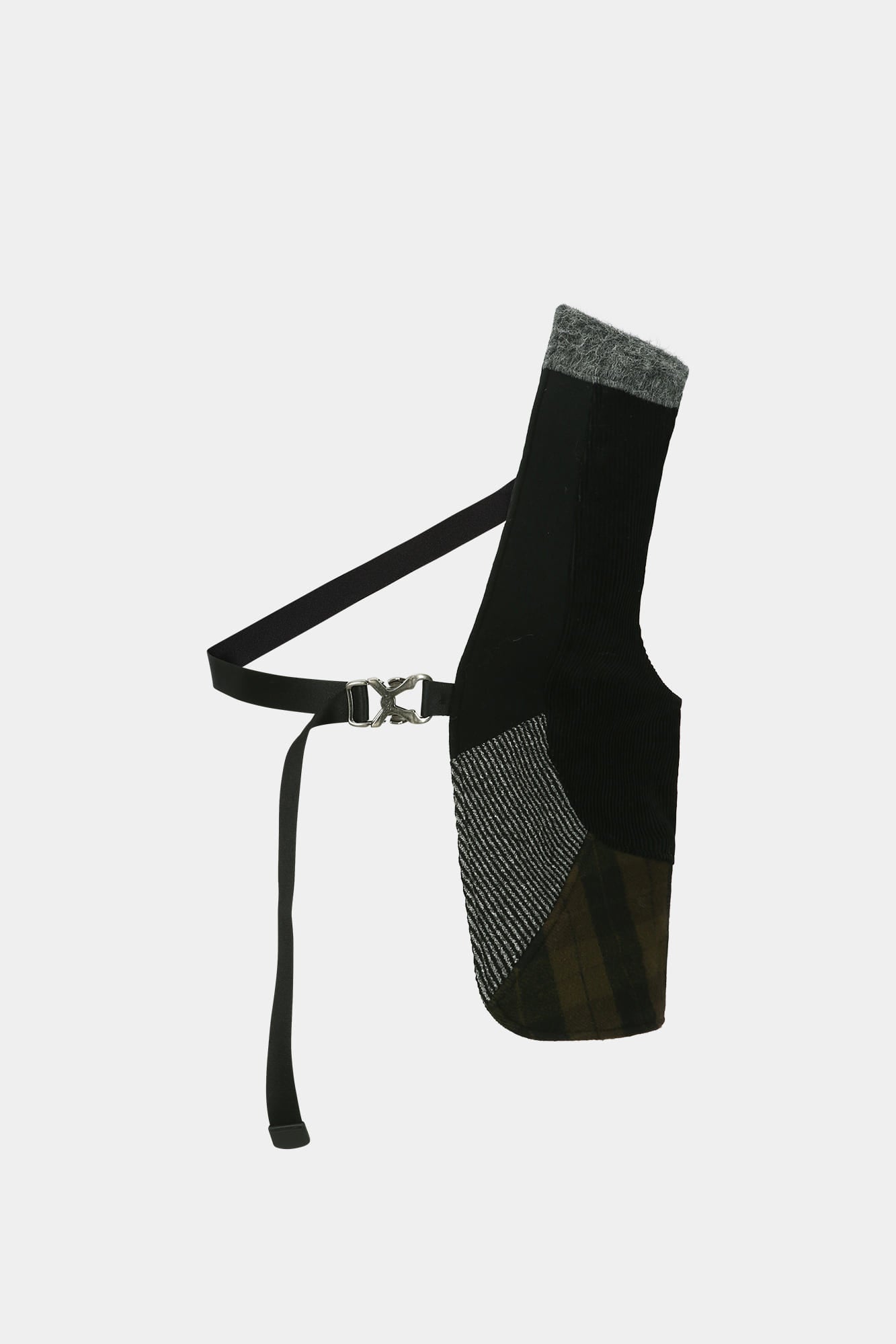 Andersson Bell - Patchwork One-Arm Vest (Multi) product image 5 | TRAB K-Fashion Australia